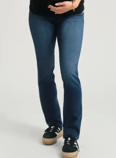 1822 Maternity 32" Butter Slim Straight Jean