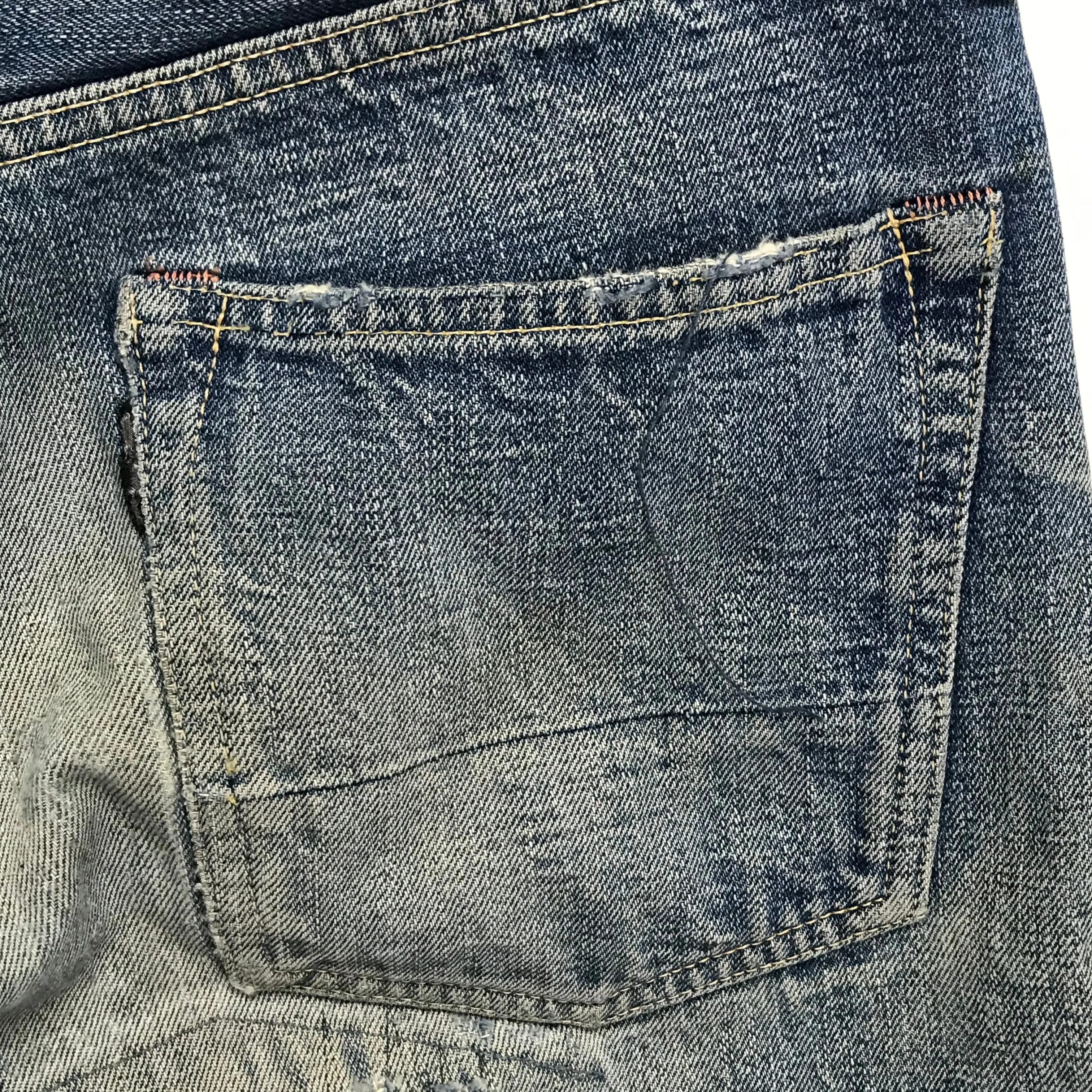 [31] Kapital Kountry Okayama Selvedge Distressed Denim Indigo