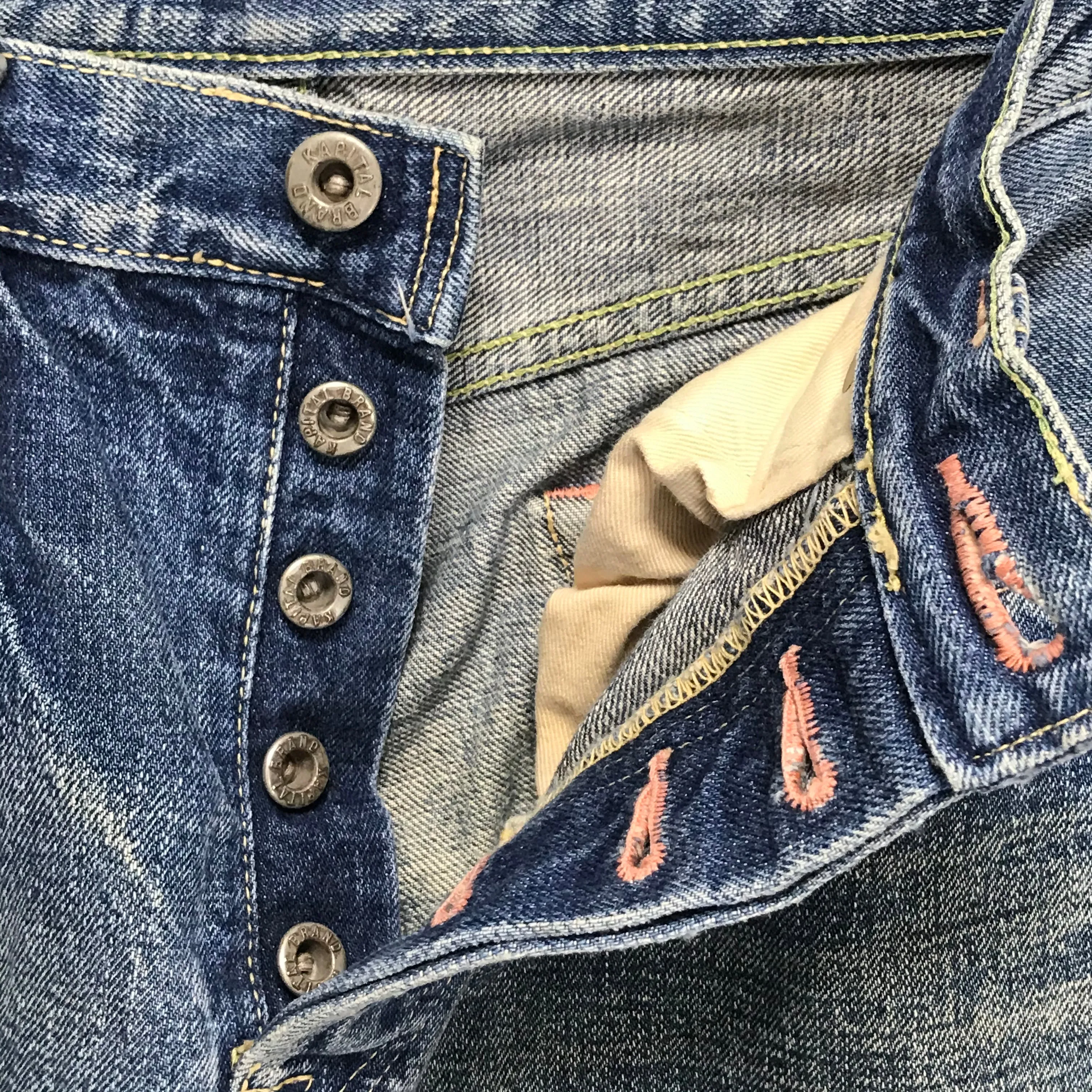 [31] Kapital Kountry Okayama Selvedge Distressed Denim Indigo