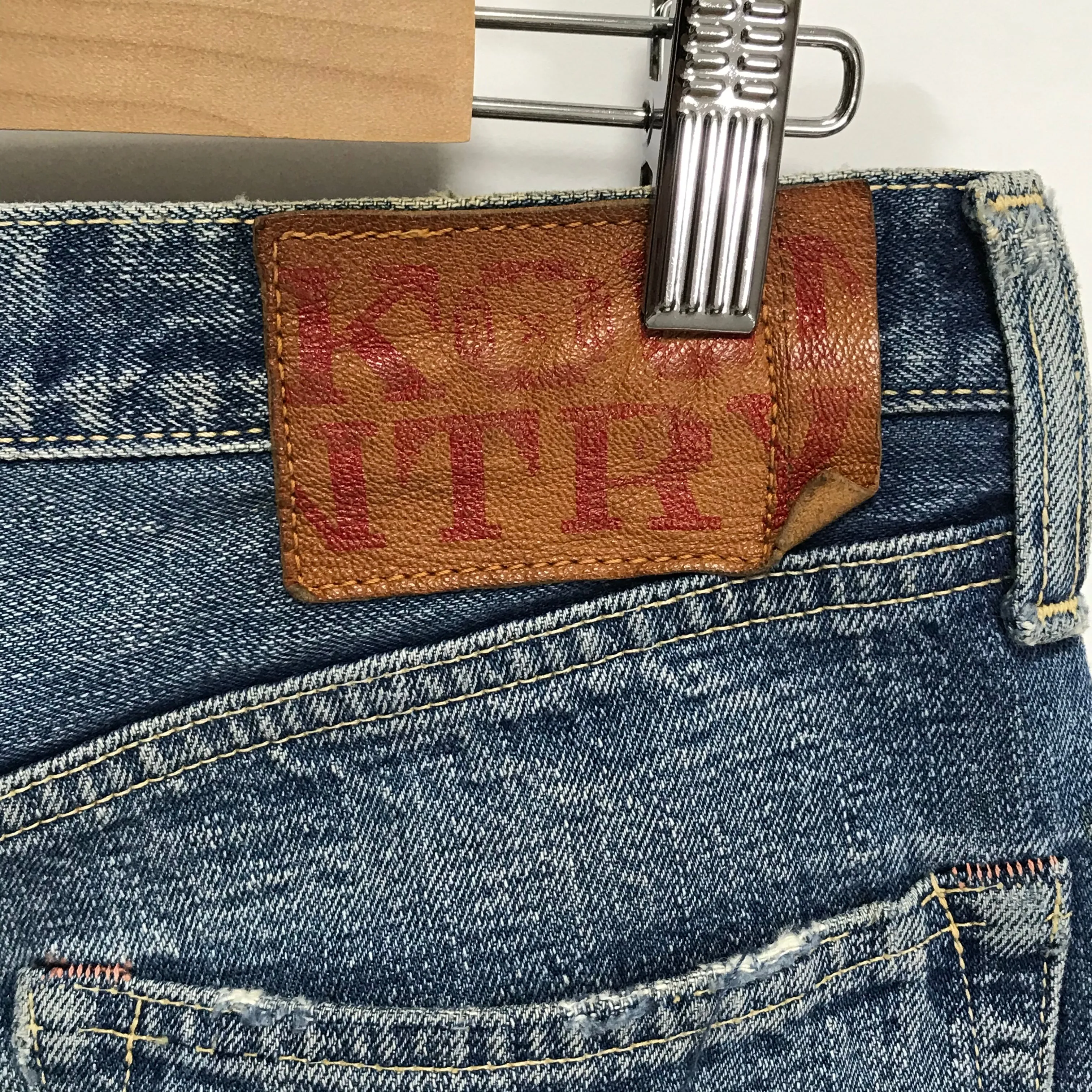 [31] Kapital Kountry Okayama Selvedge Distressed Denim Indigo