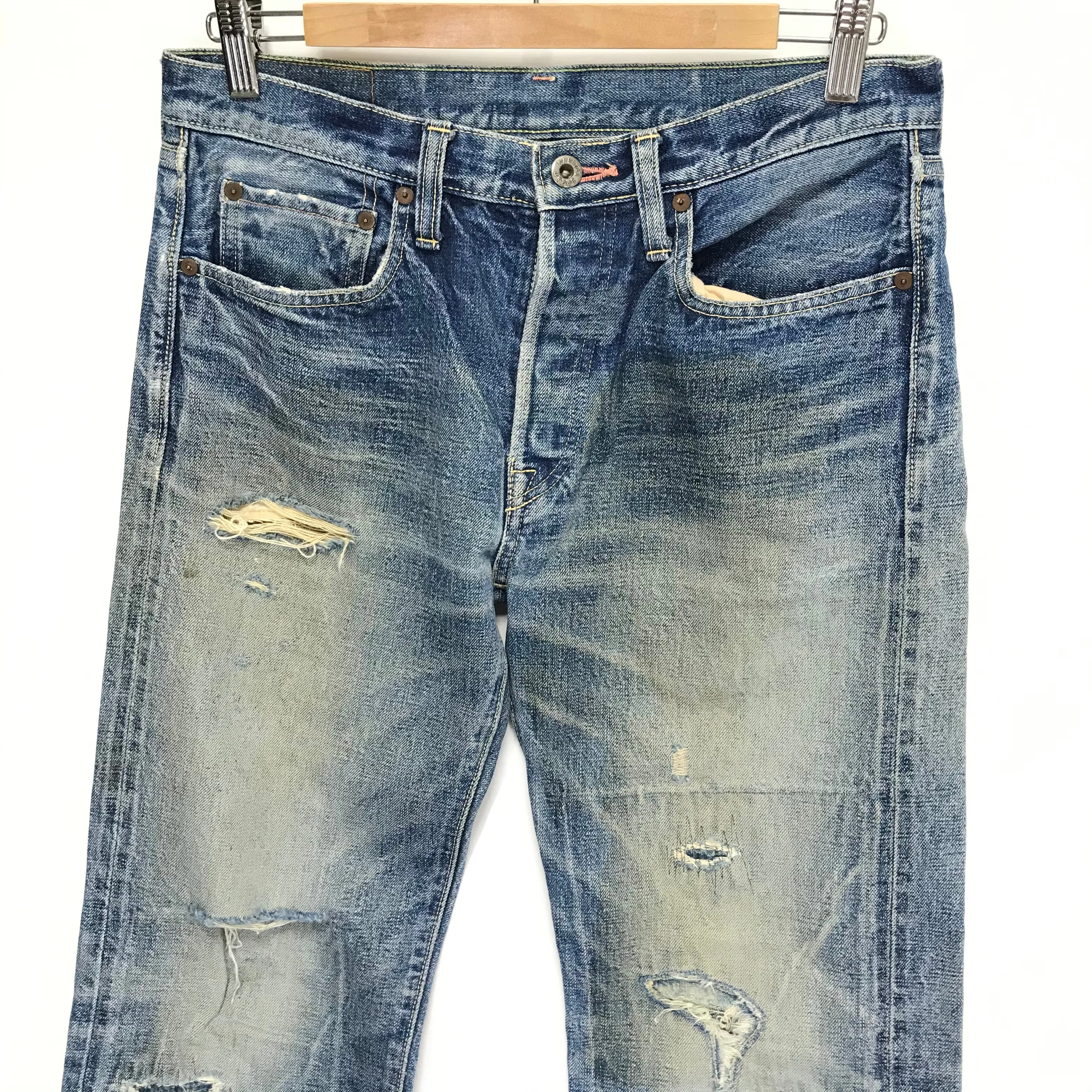 [31] Kapital Kountry Okayama Selvedge Distressed Denim Indigo