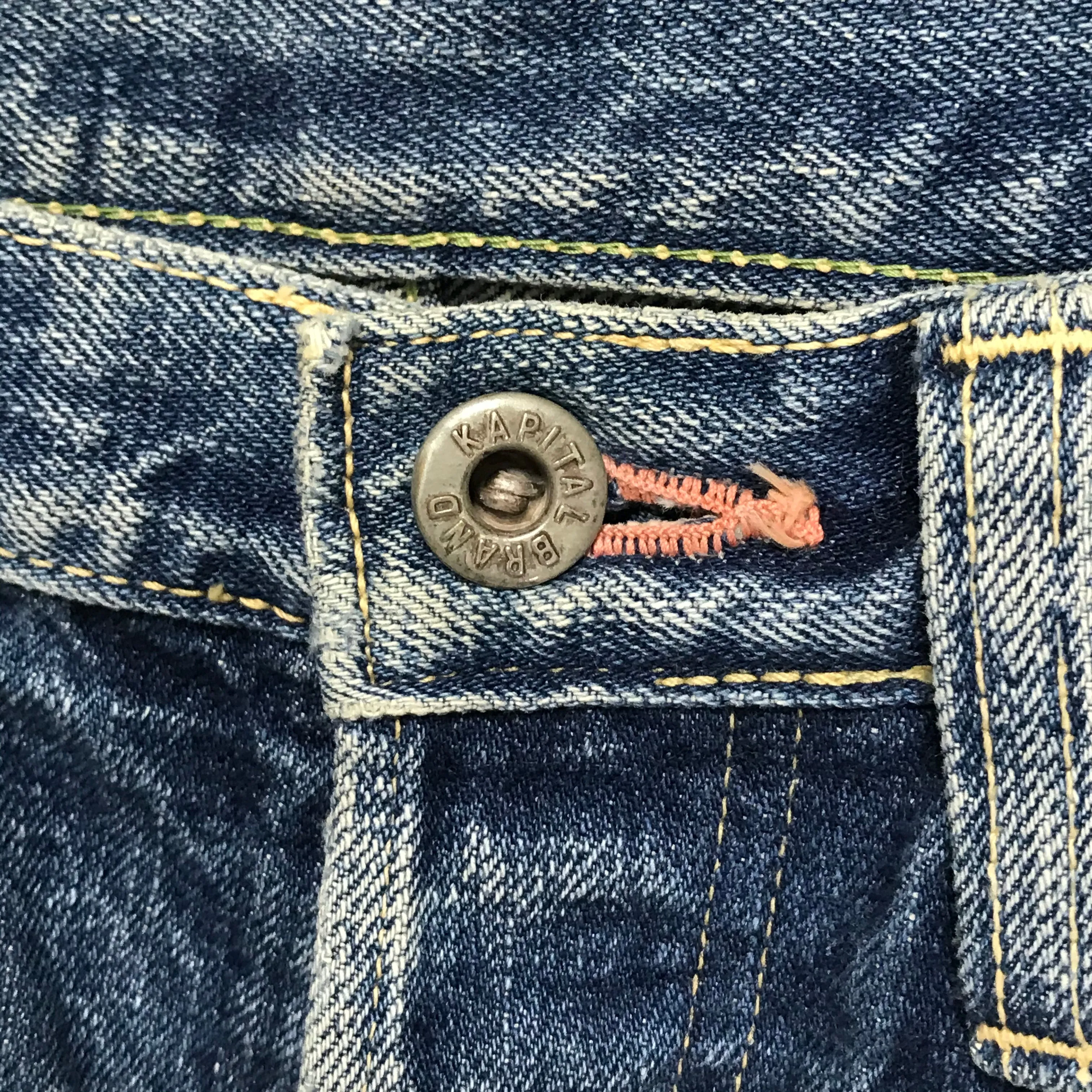 [31] Kapital Kountry Okayama Selvedge Distressed Denim Indigo