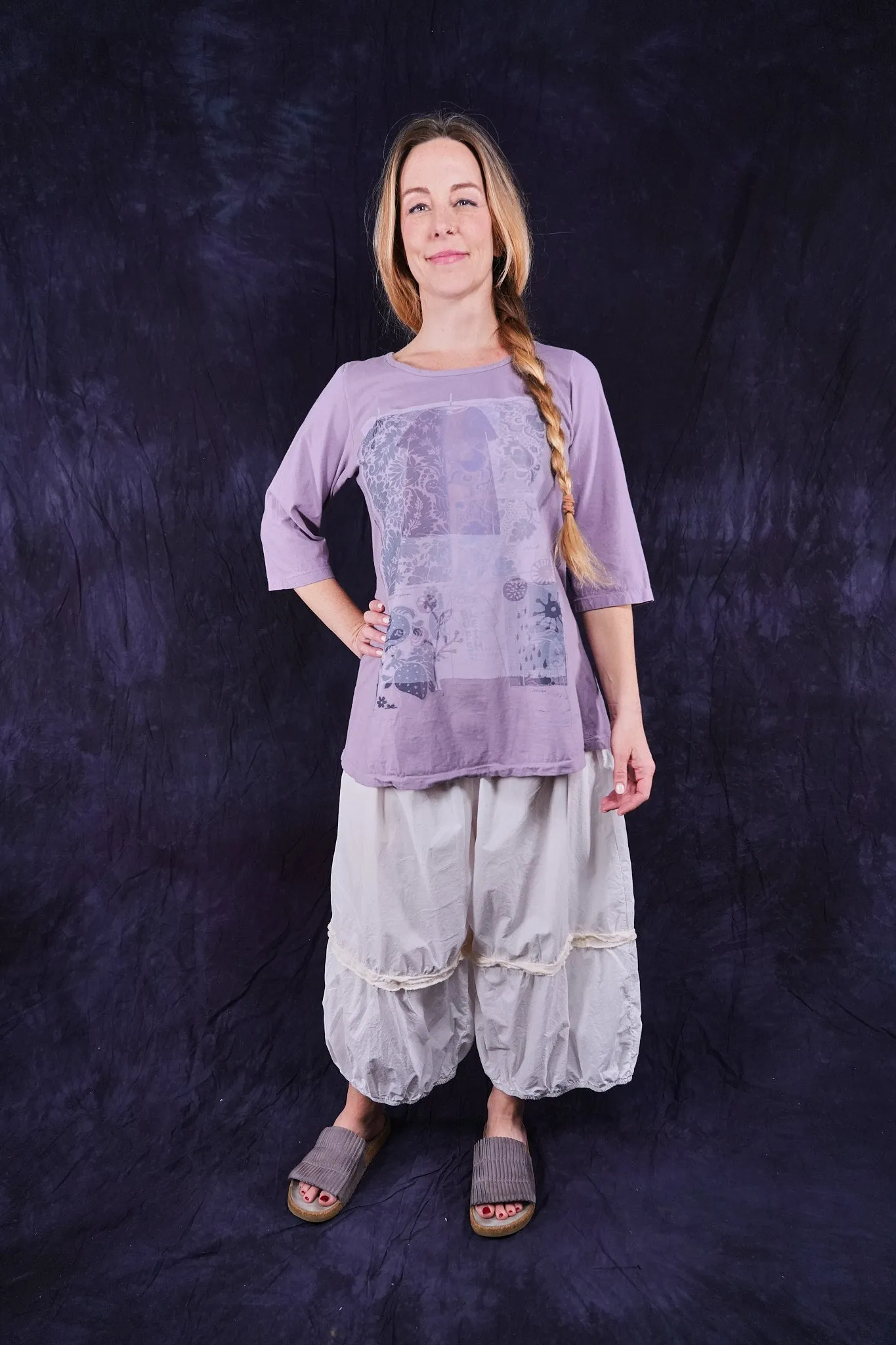 3303 Summer Meadow Pant White-U