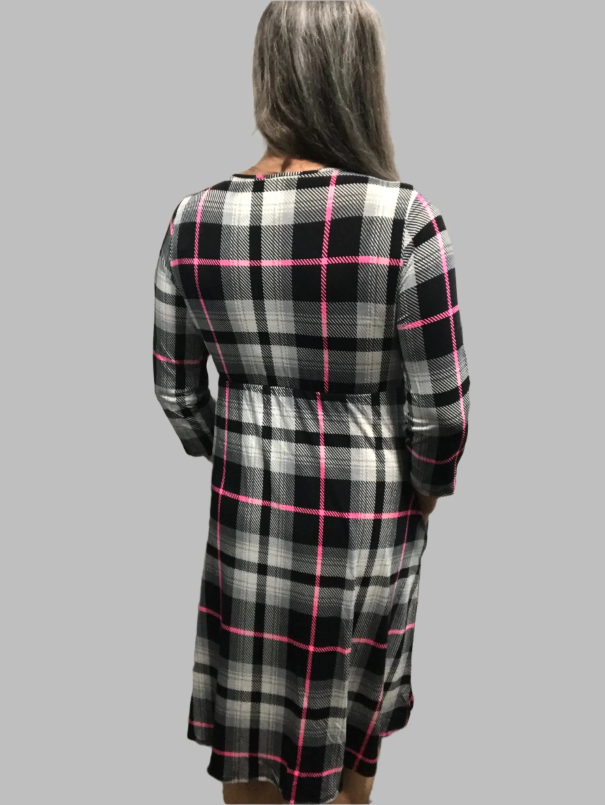 3/4 Sleeve Wrap Dress