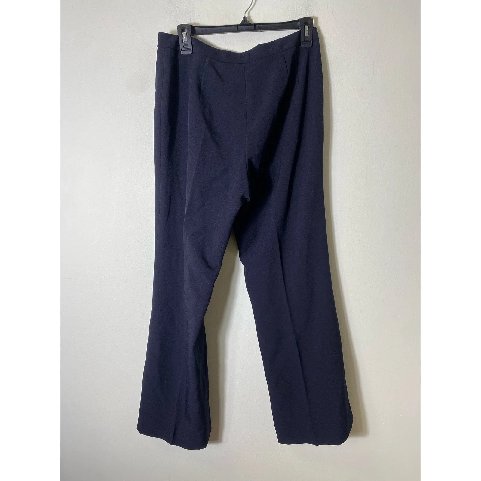 Alex Marie Black Straight Leg Pants Sz 8