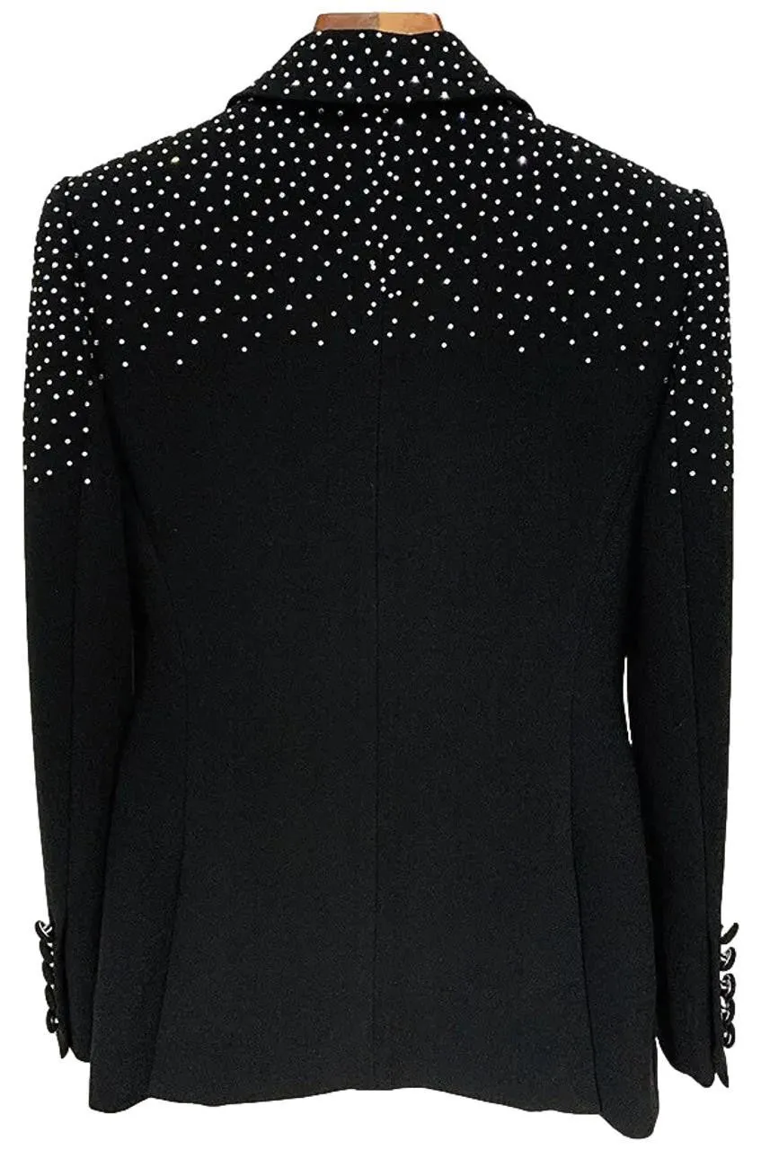 Alexies Embellished Blazer in White