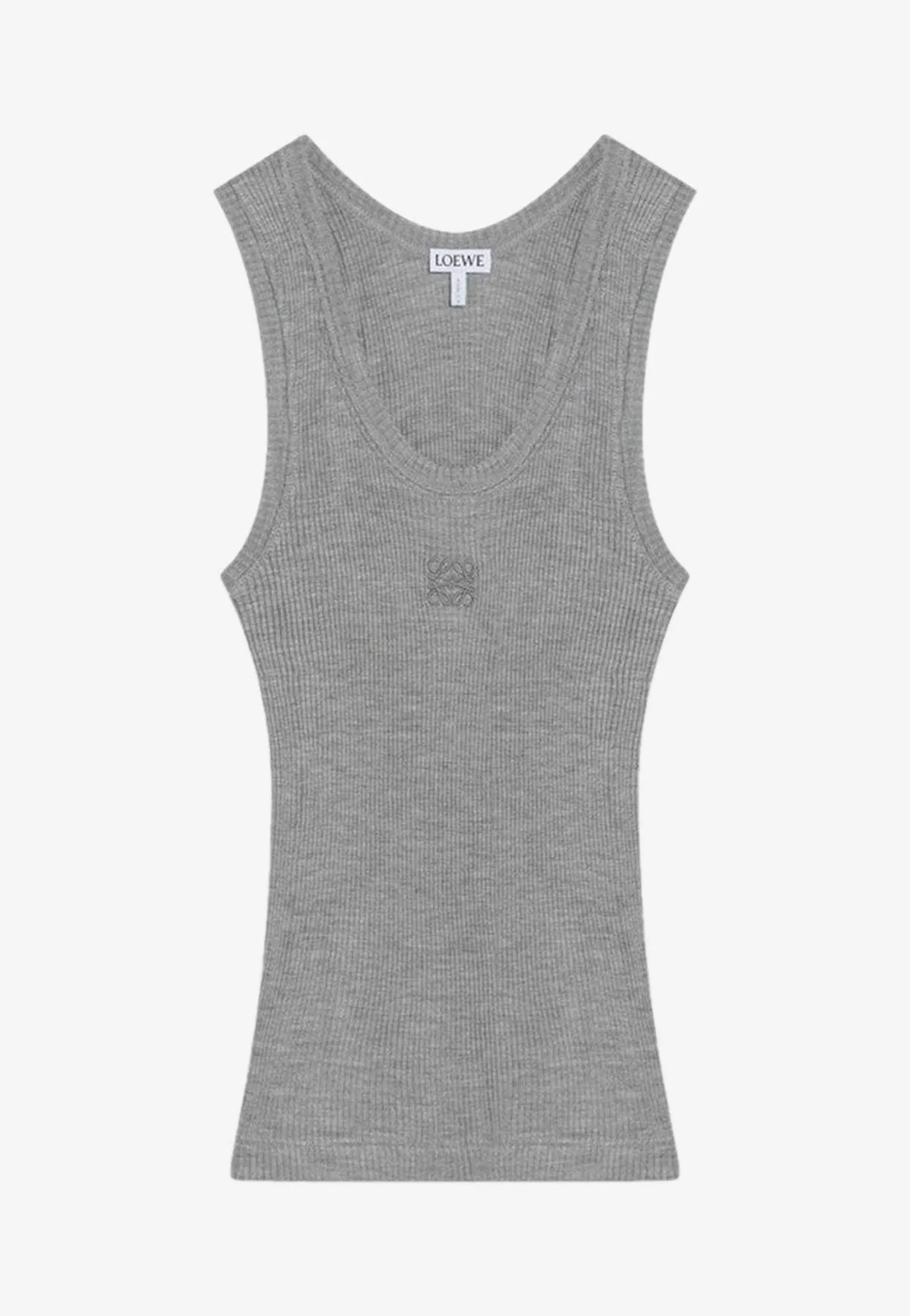 Anagram Ribbed Tank Top