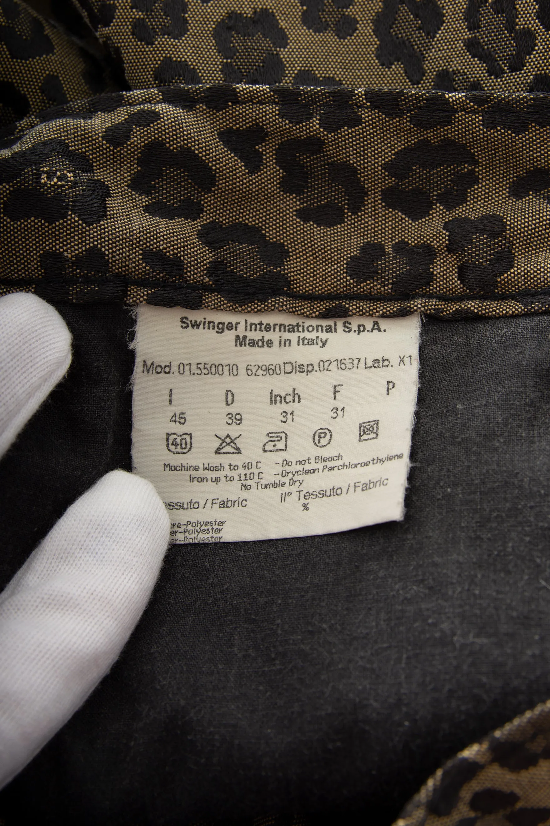Animal Printed Jeans