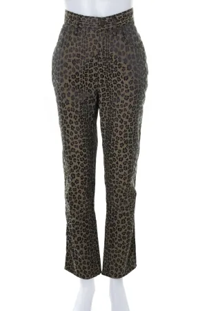 Animal Printed Jeans