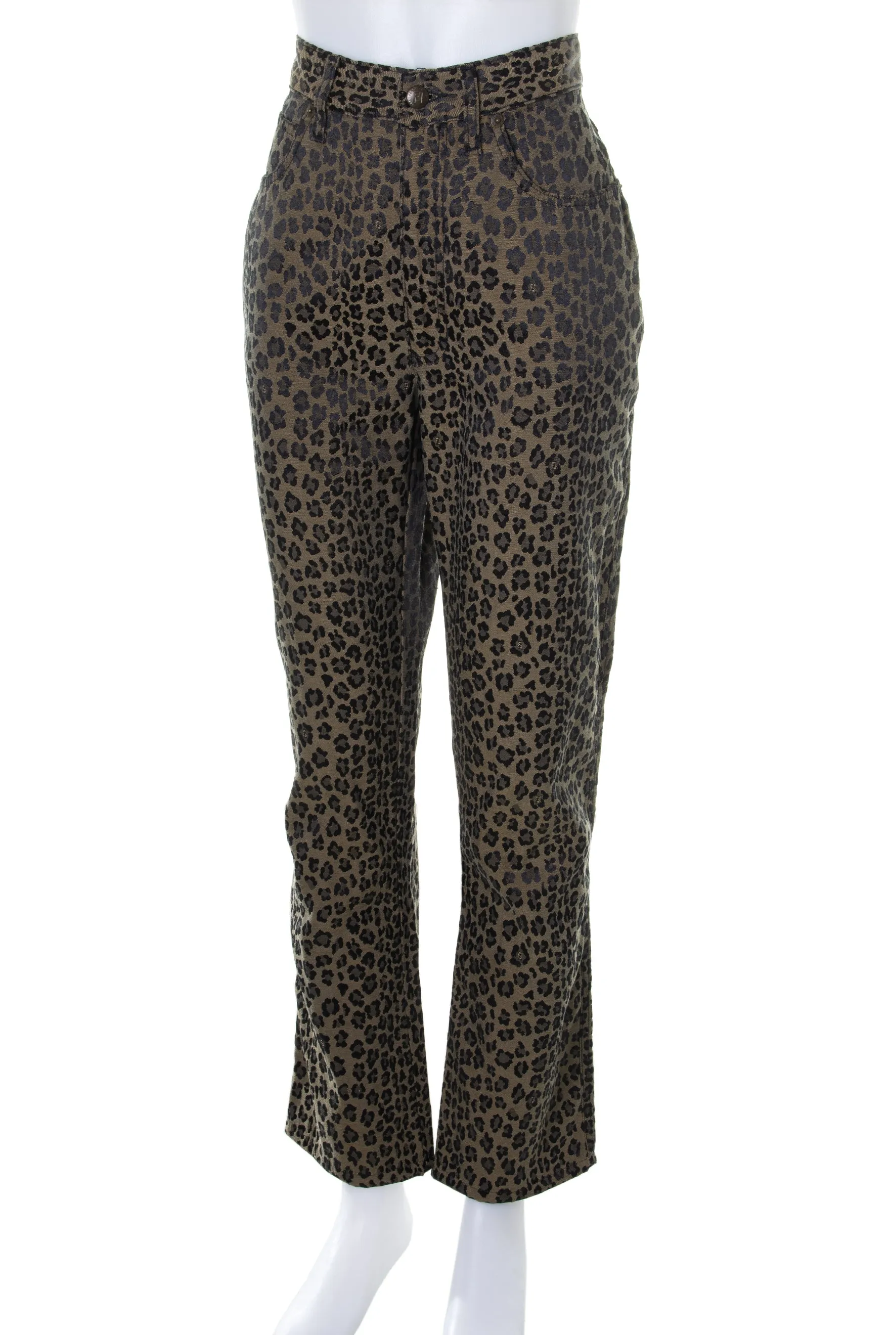 Animal Printed Jeans