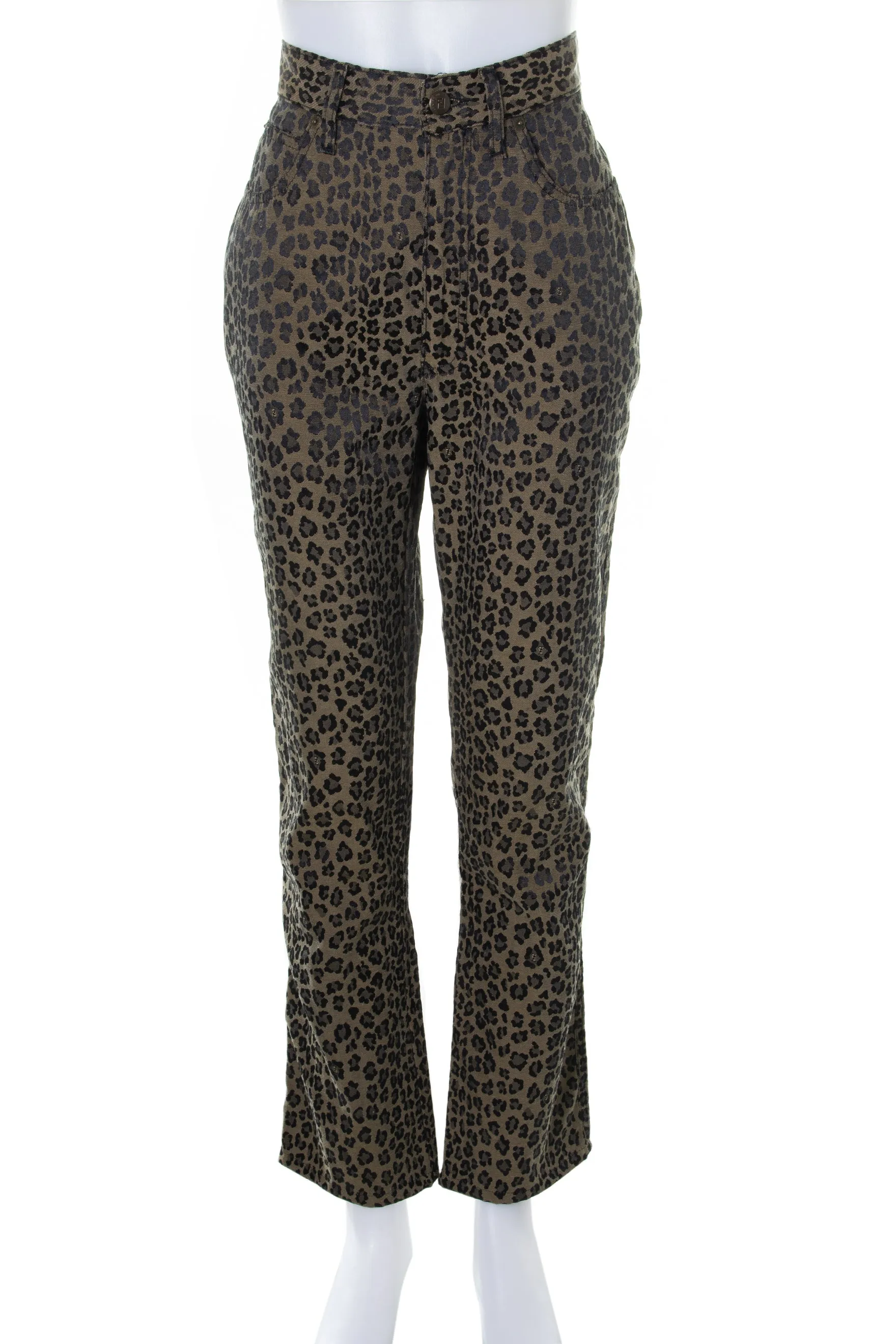 Animal Printed Jeans