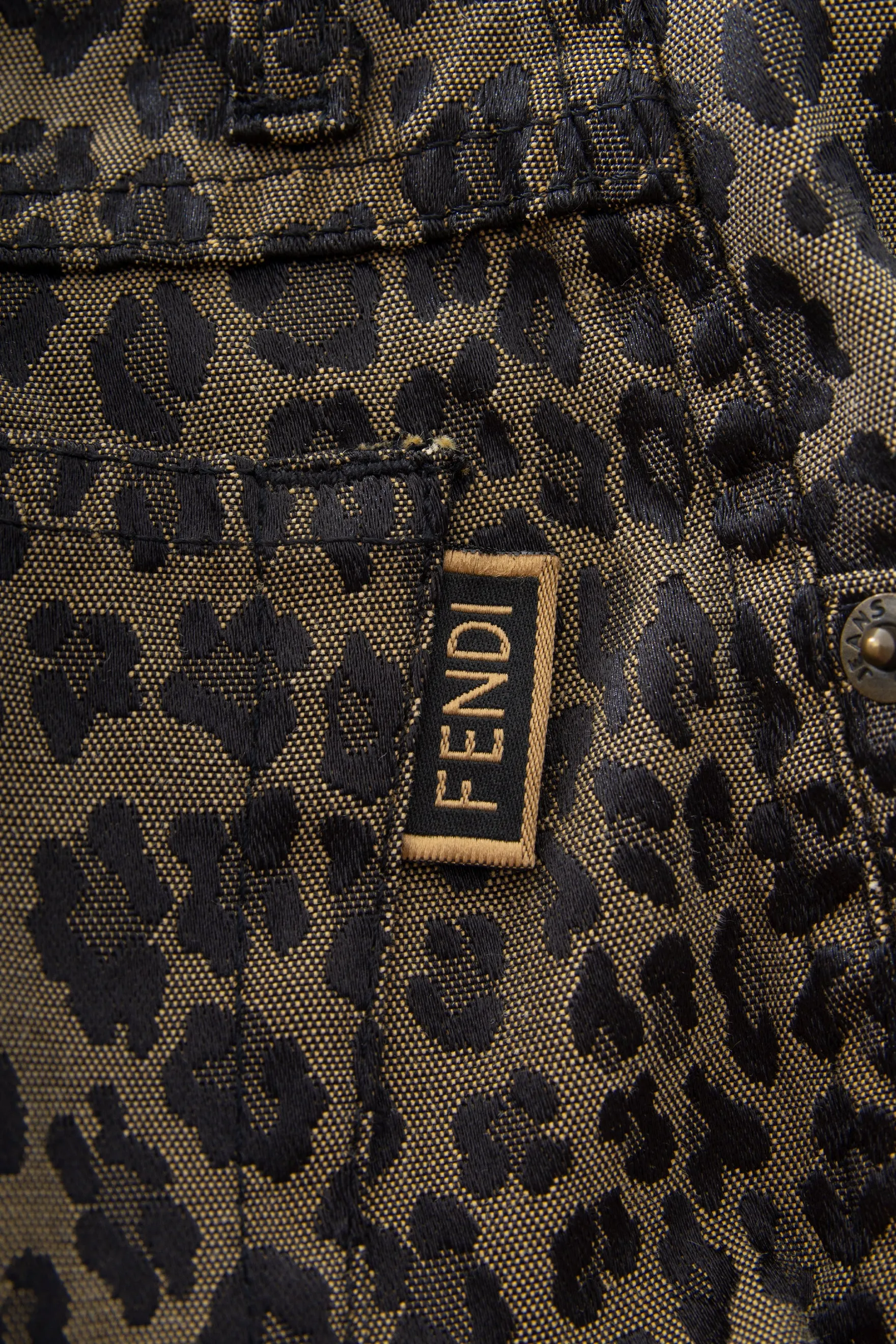 Animal Printed Jeans