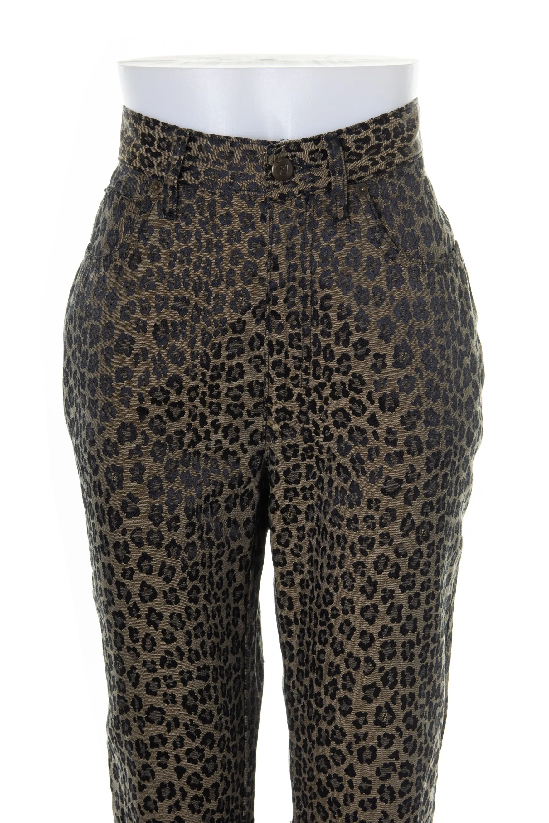 Animal Printed Jeans