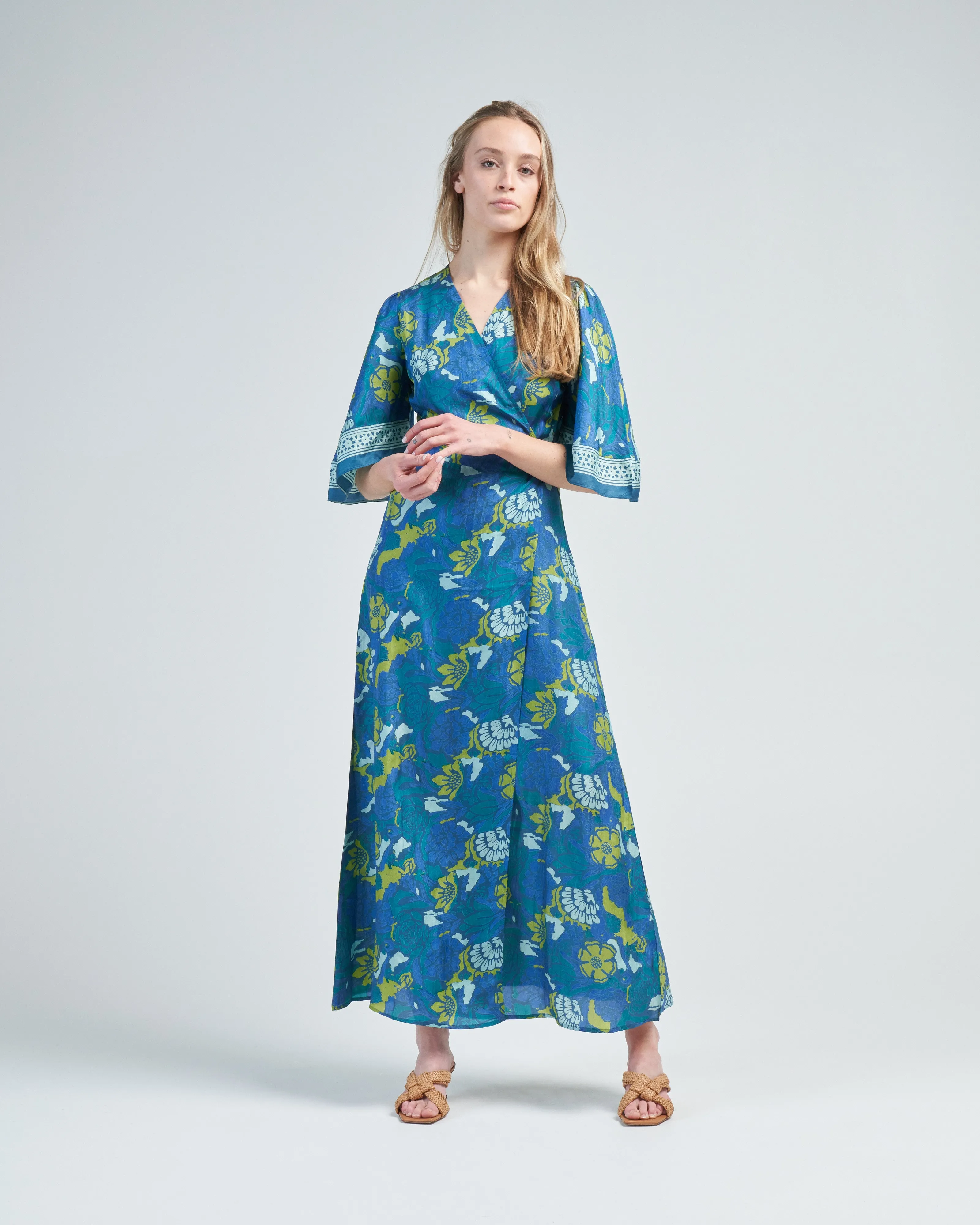 antonia wrap dress