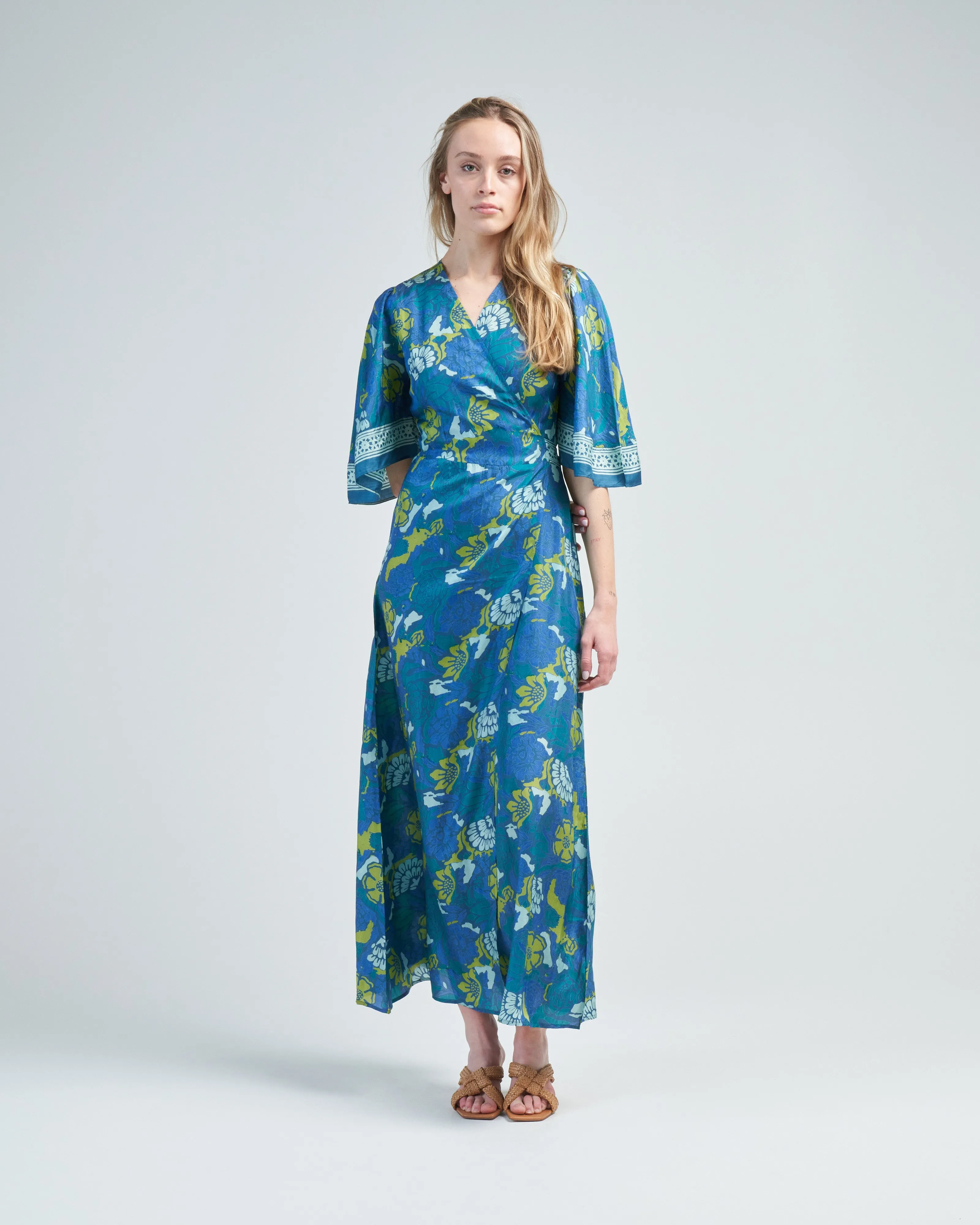 antonia wrap dress