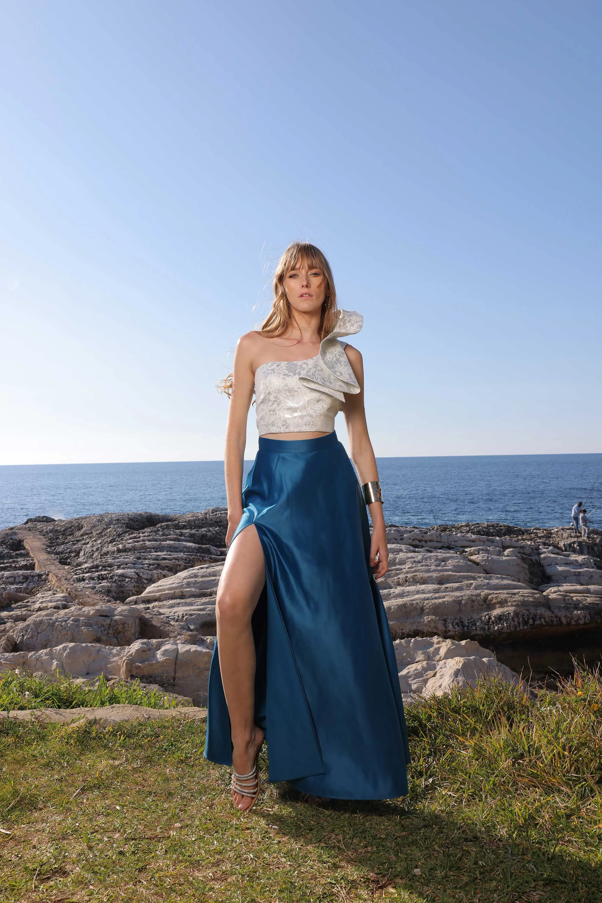 Azul Skirt - Gitane Blue