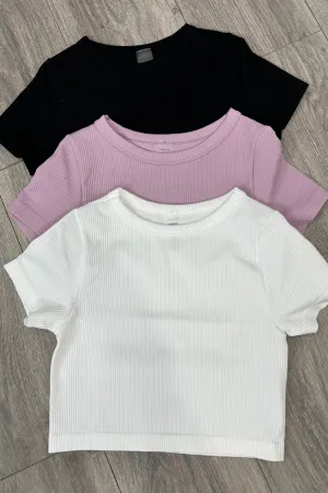 Baby Tee Crop Top