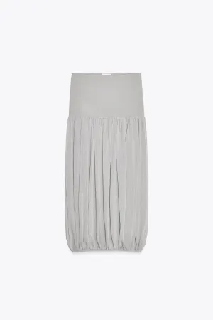 Balloon Midi Skirt