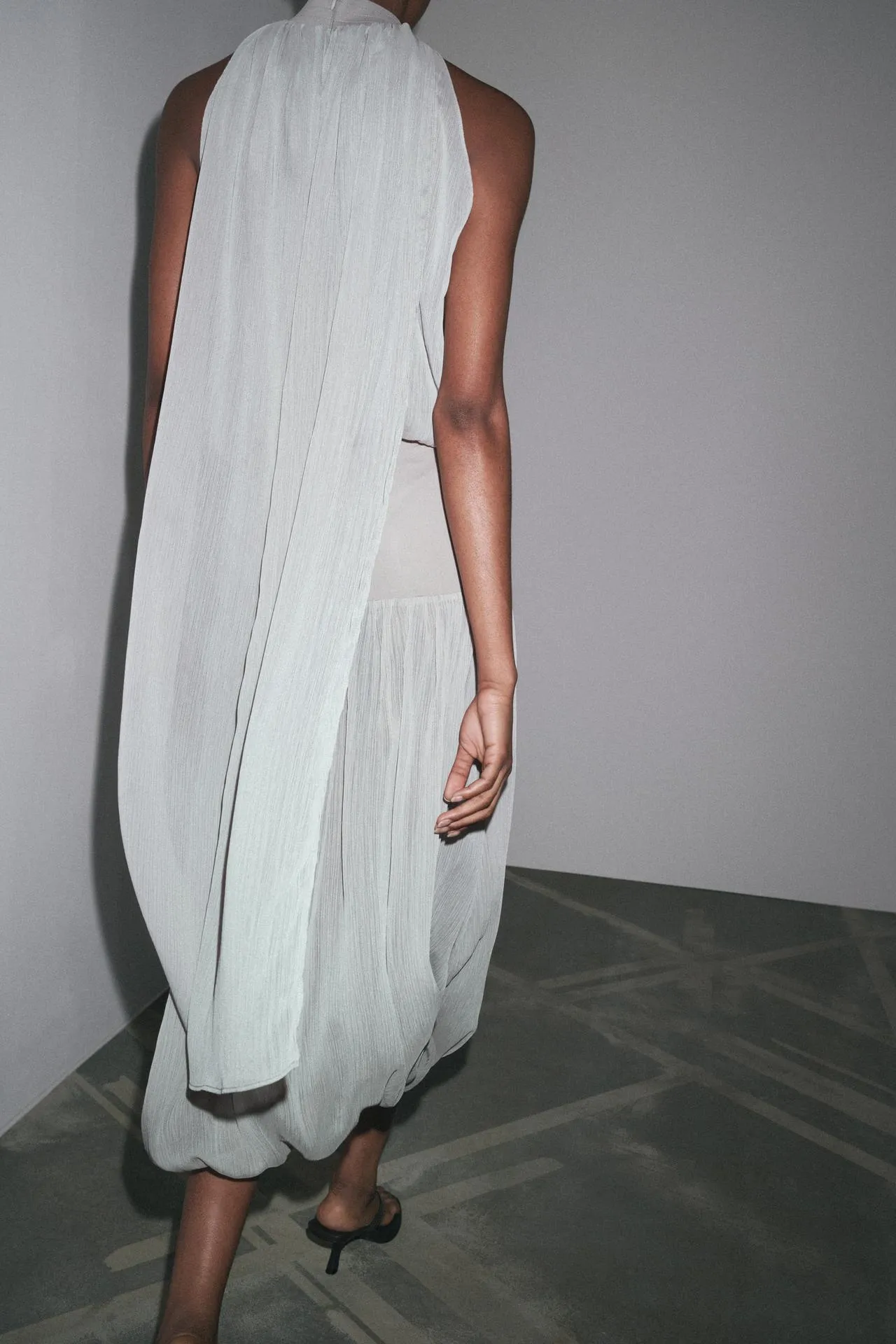 Balloon Midi Skirt