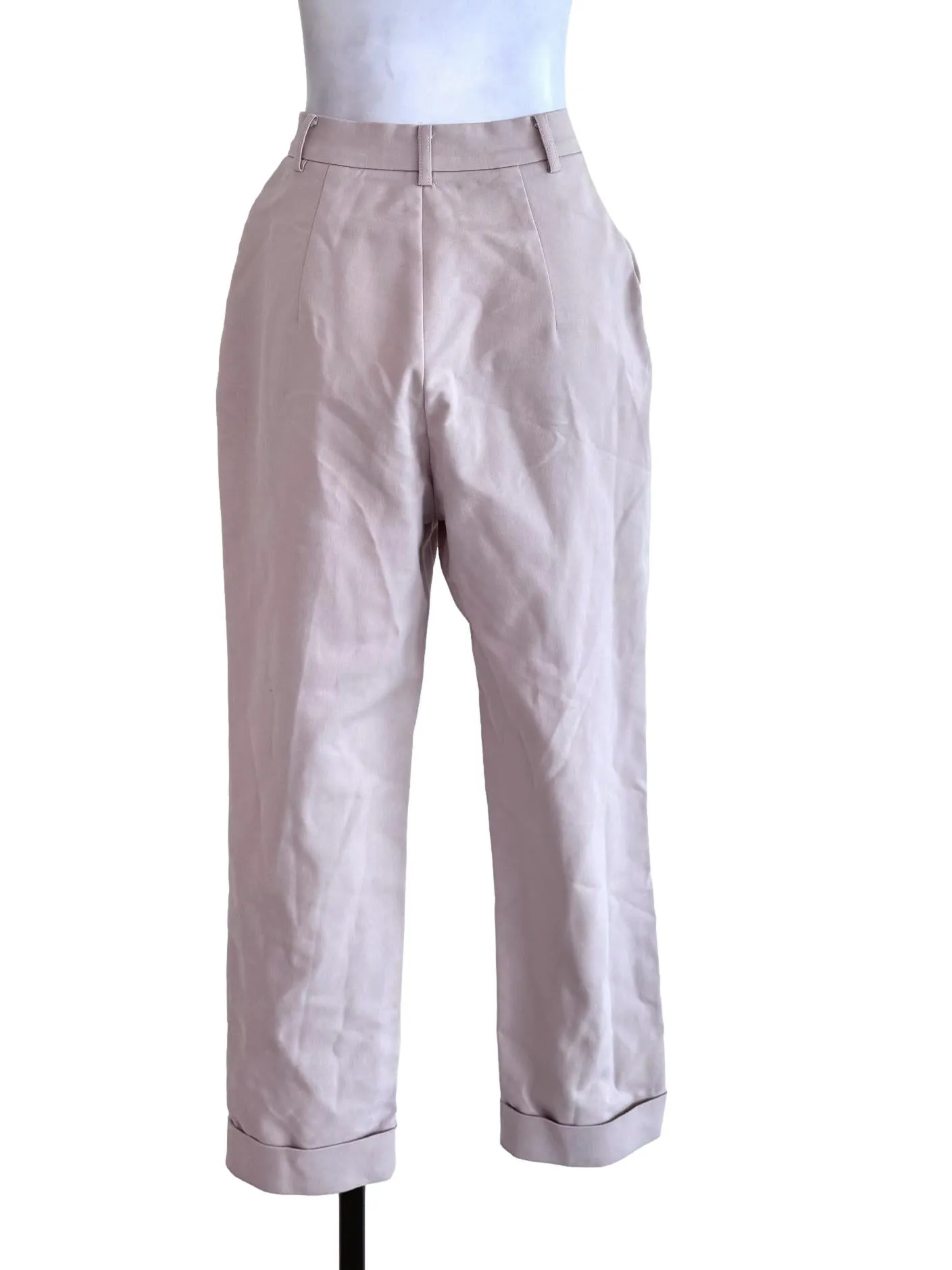 Beige Straight Pants LB