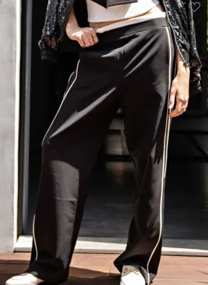 Black Stretch Trouser
