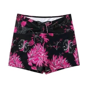Blumena - Holiday shorts with flower print