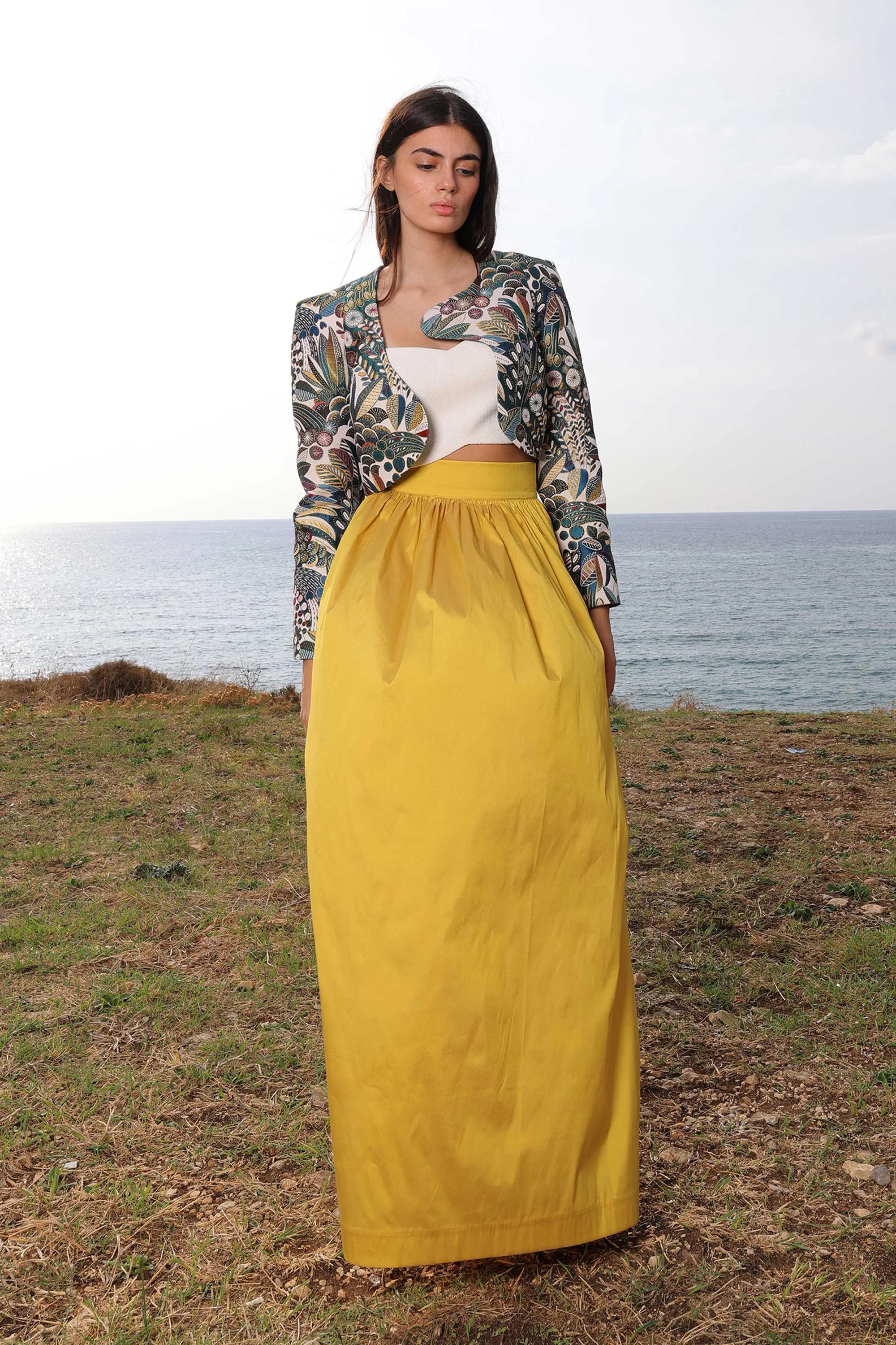 Boho Skirt - Yellow