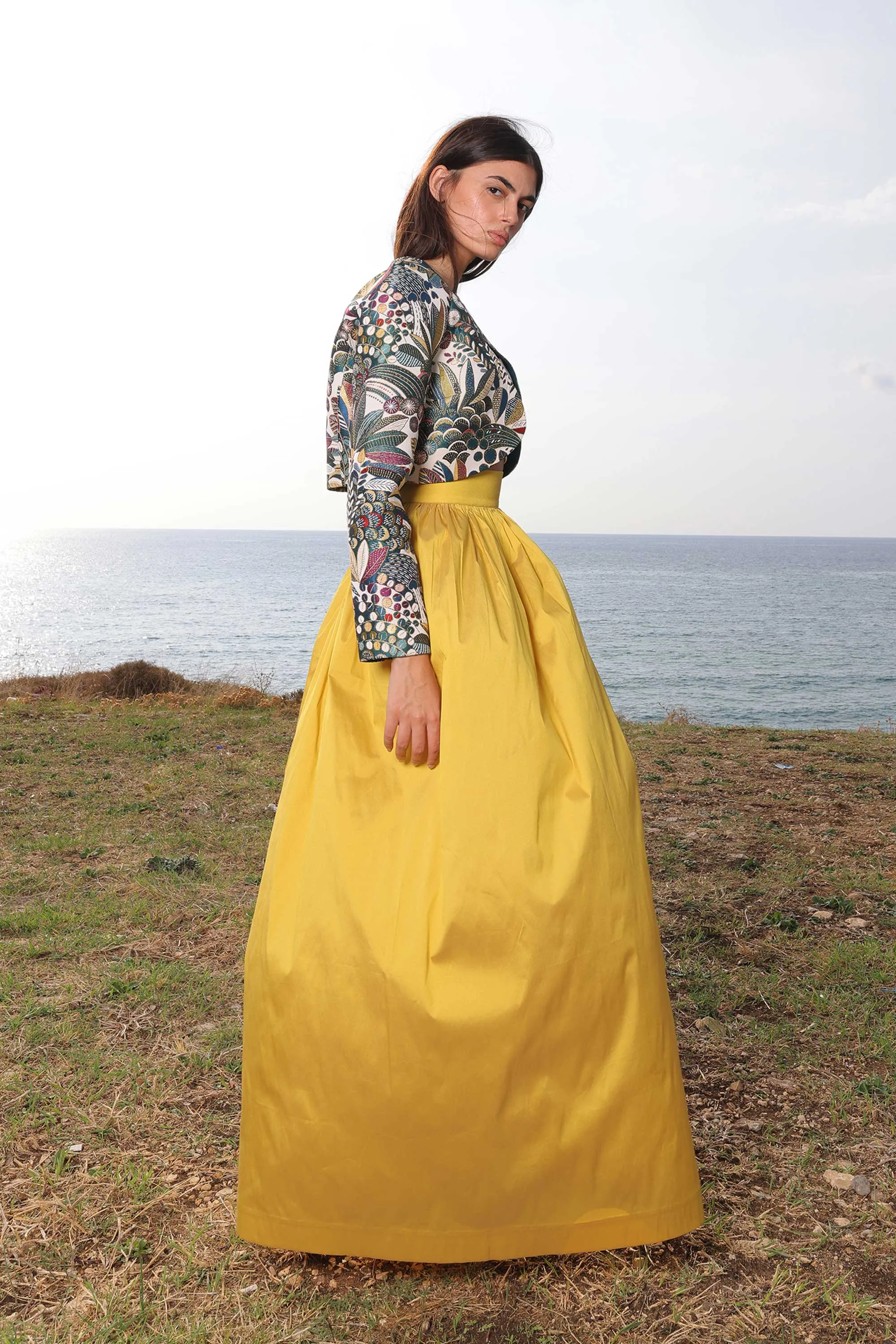 Boho Skirt - Yellow