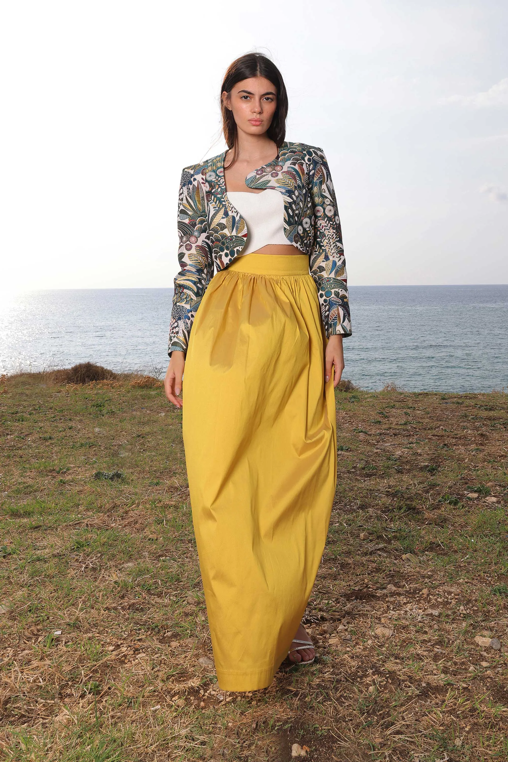 Boho Skirt - Yellow