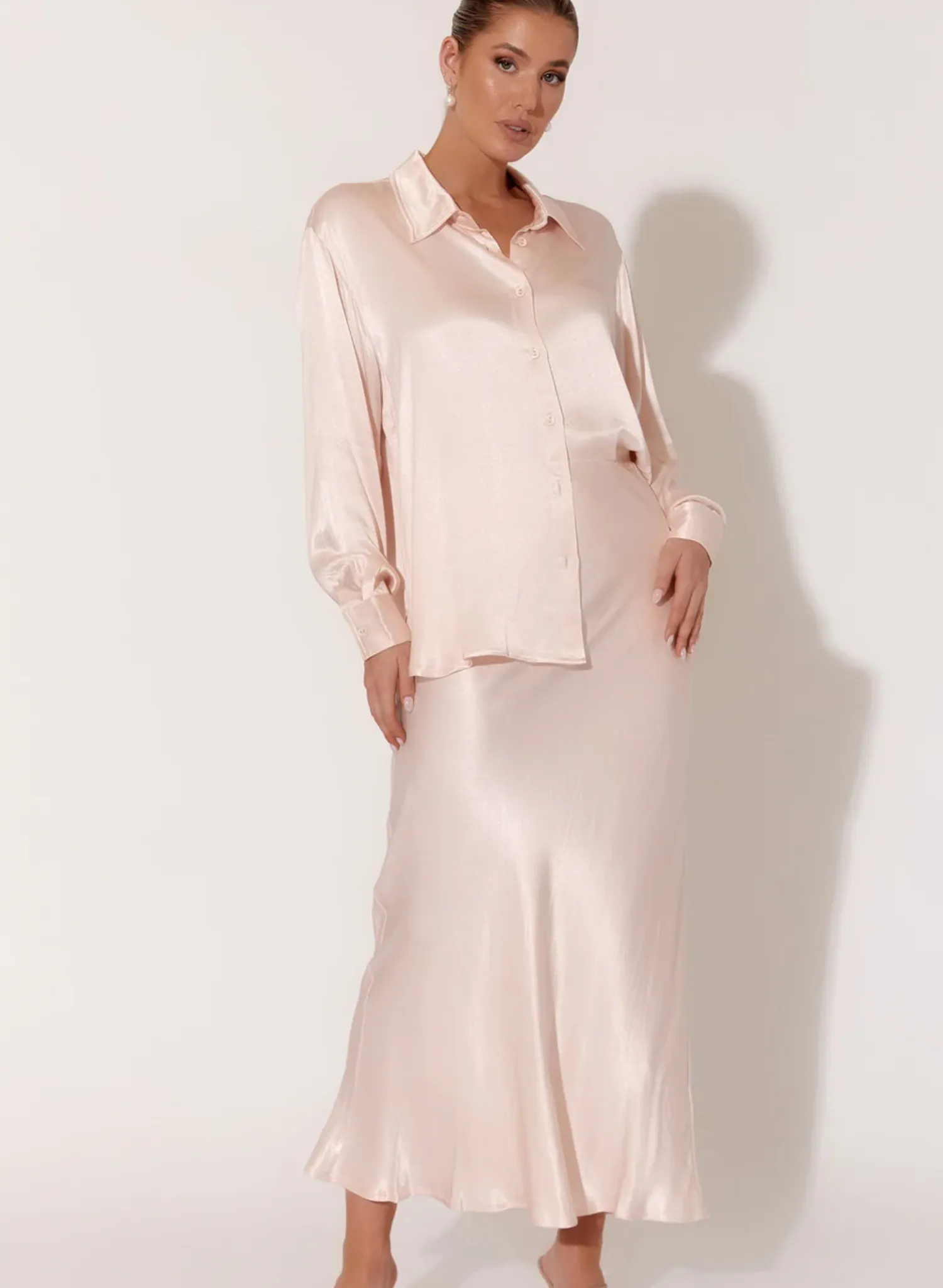 Bonnie Satin Skirt
