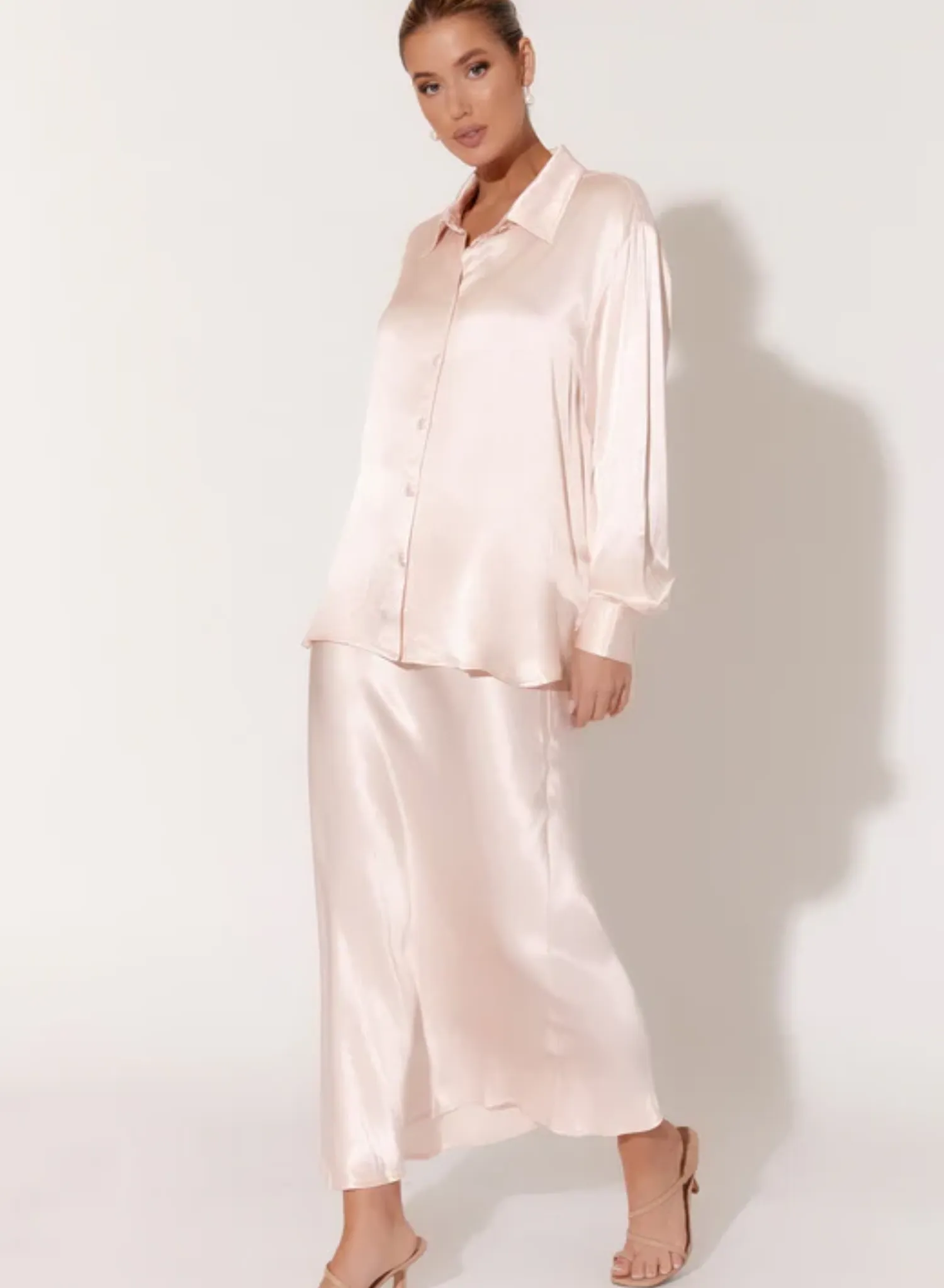 Bonnie Satin Skirt