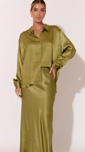 Bonnie Satin Skirt