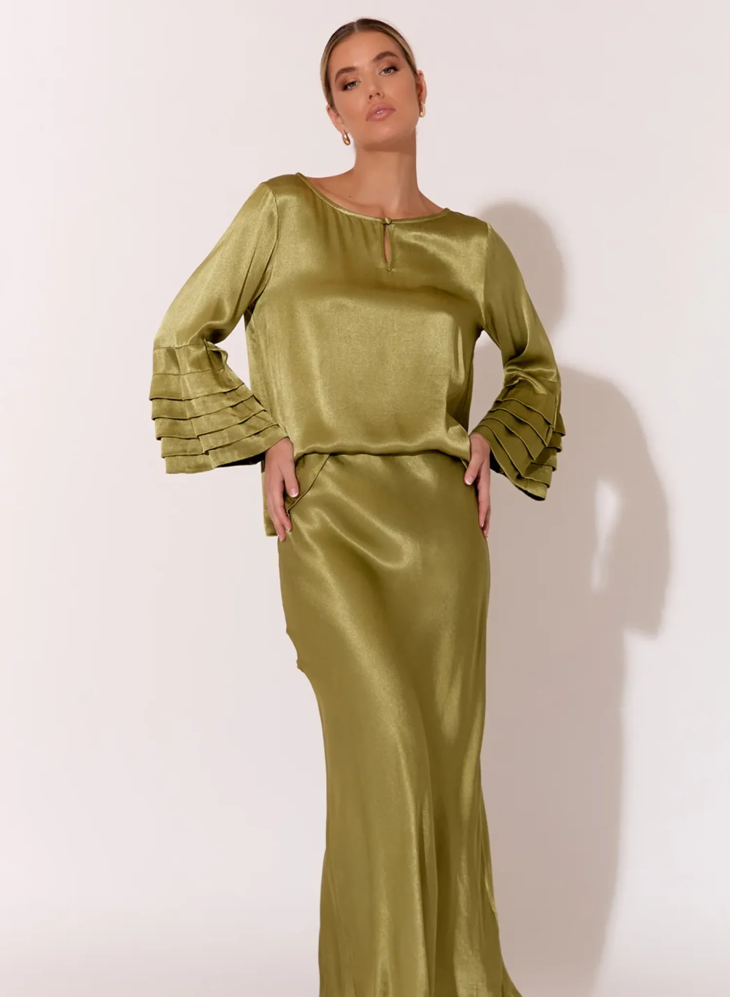 Bonnie Satin Skirt