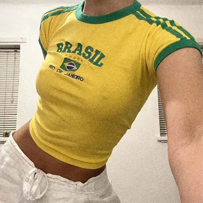 Brazil Crop Top