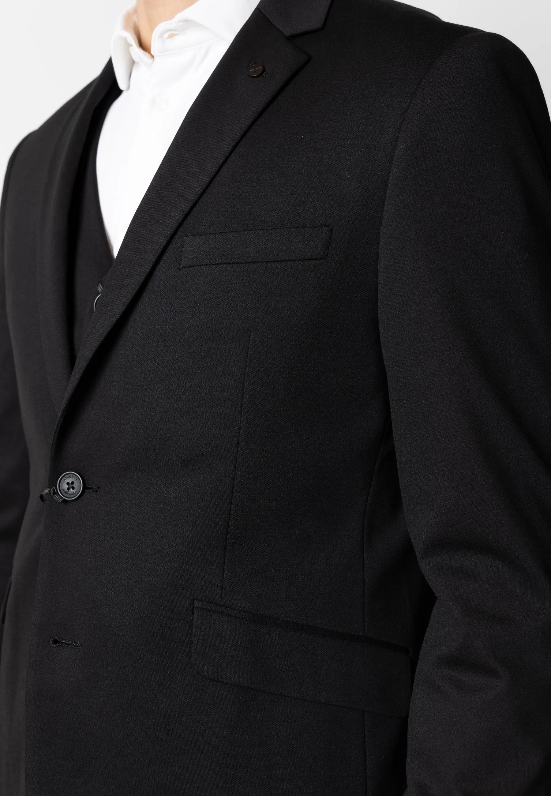 Brendon jersey blazer - Sort