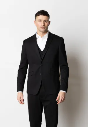 Brendon jersey blazer - Sort