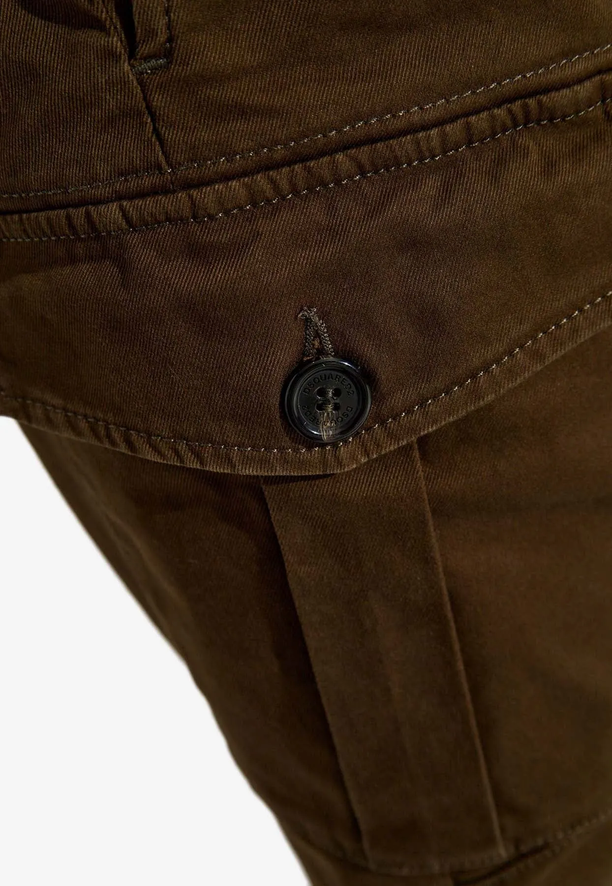 Cargo Straight-Leg Pants