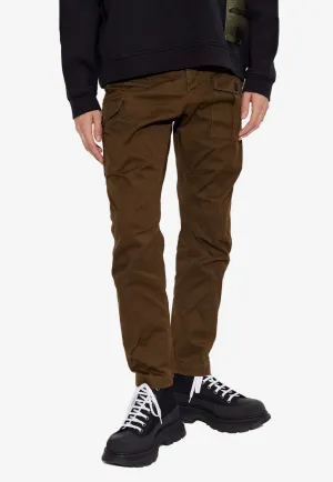 Cargo Straight-Leg Pants