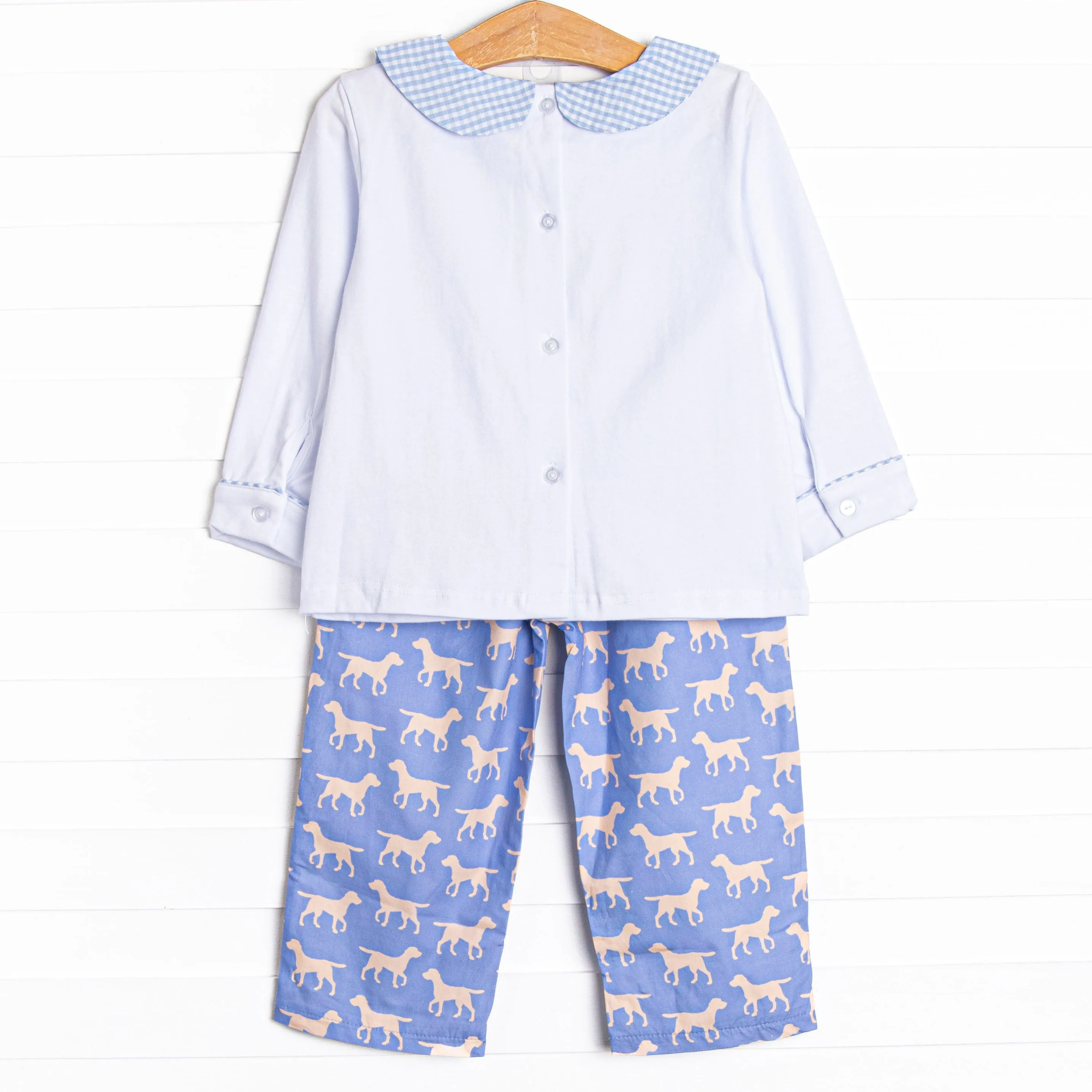 Caring Companion Pant Set, Blue