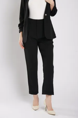 Carinne Tailored Pants in Black
