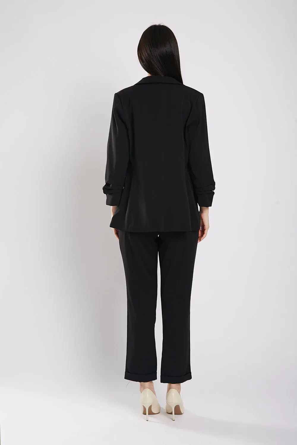 Carinne Tailored Pants in Black