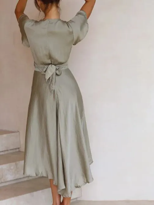 Carmen® | Summery wrap dress with a slit