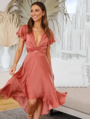 Carmen® | Summery wrap dress with a slit