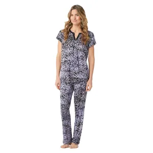 Carole Hochman Petite Plus Satin Trim Pajama Set