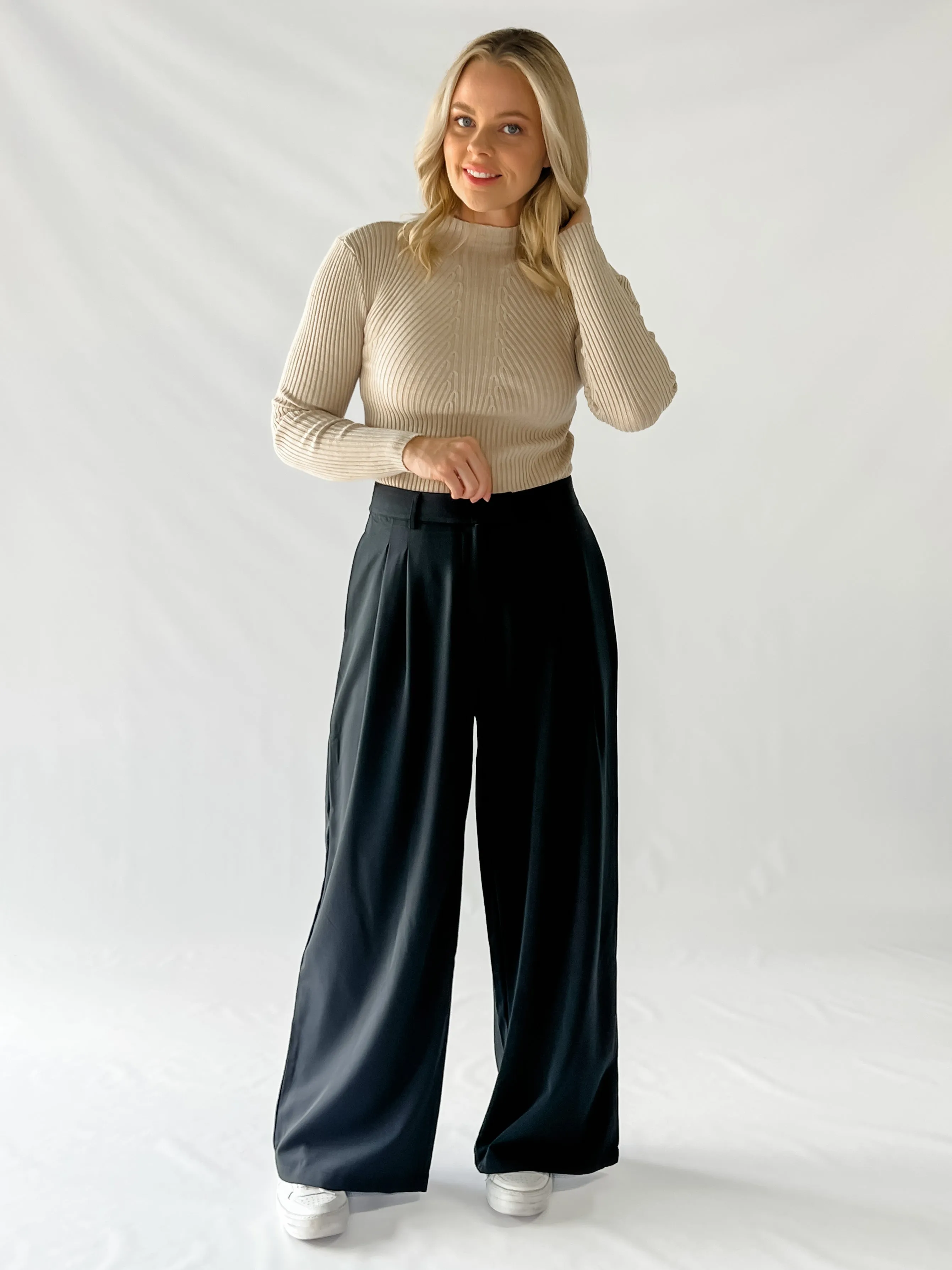 CARTER PANTS - BLACK