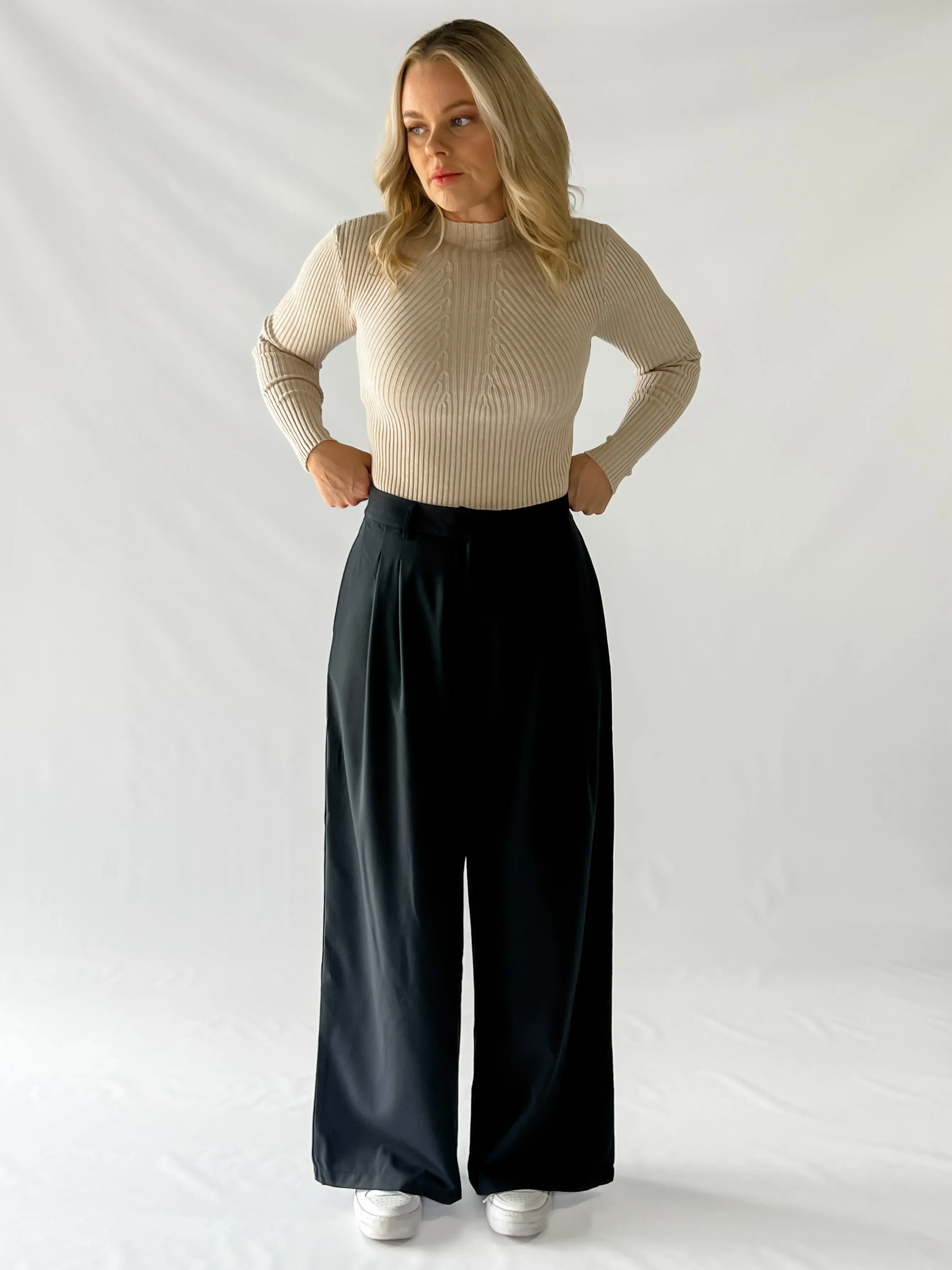 CARTER PANTS - BLACK