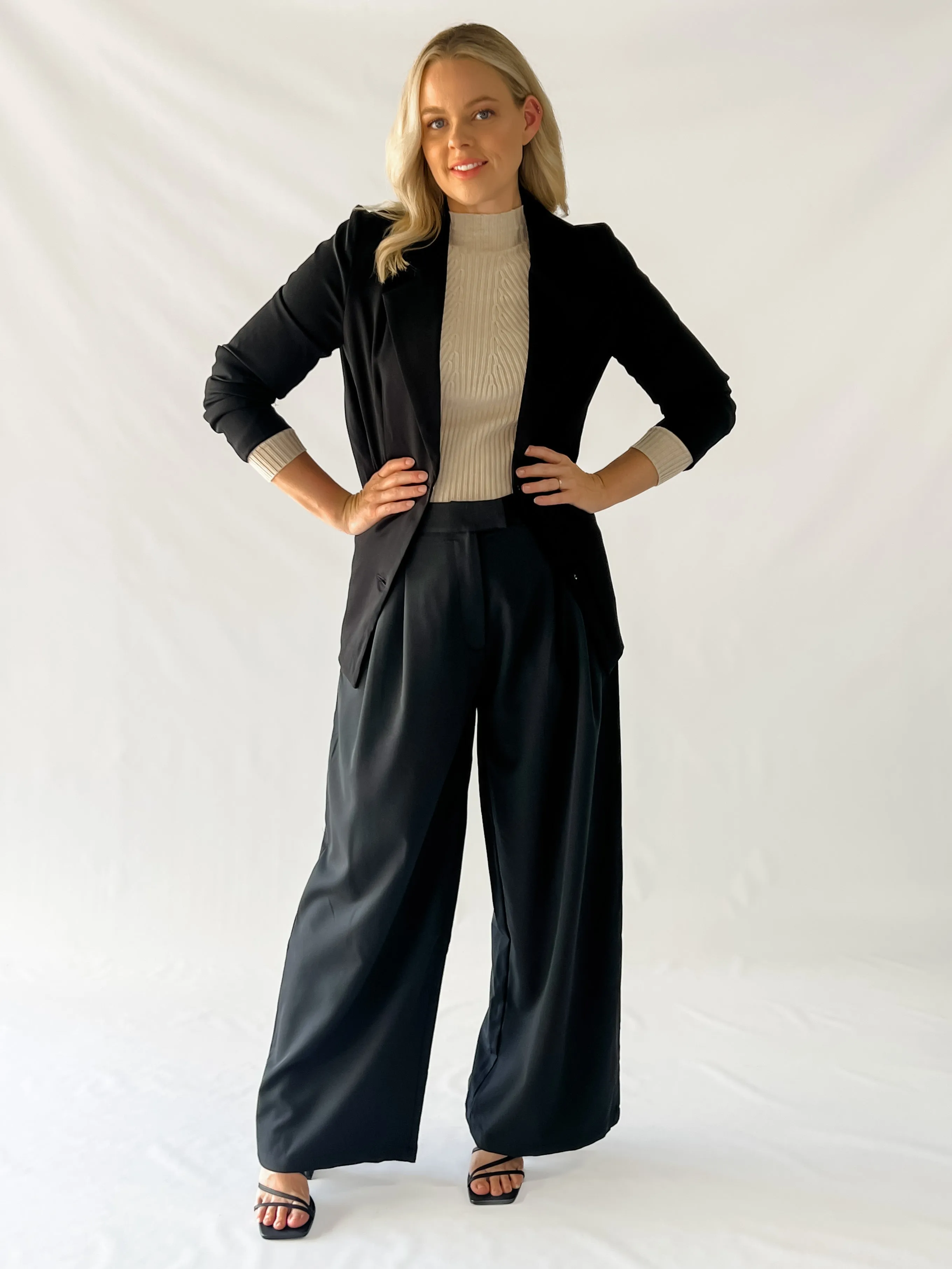 CARTER PANTS - BLACK