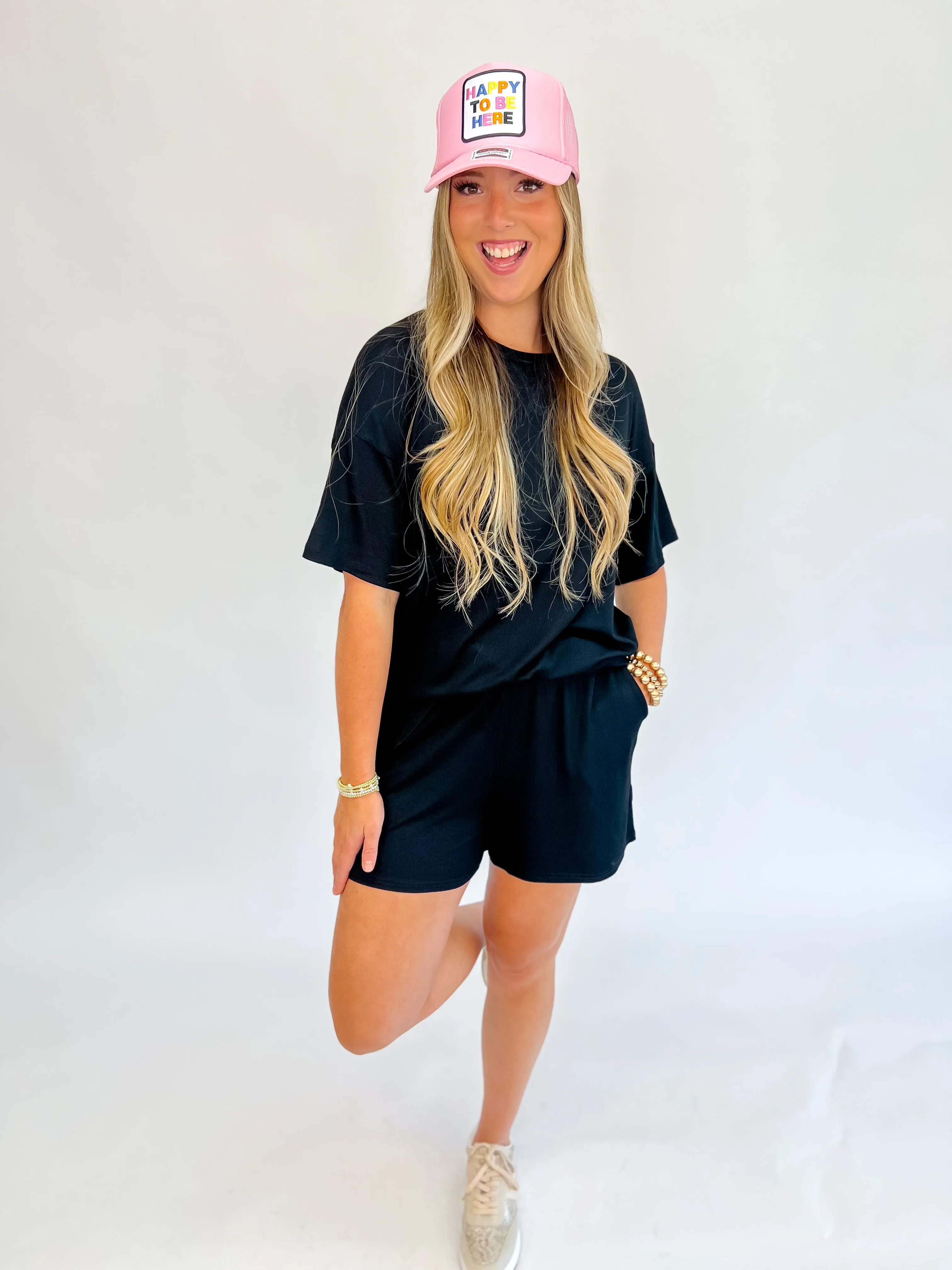 Casual Ease Ribbed Knit Set