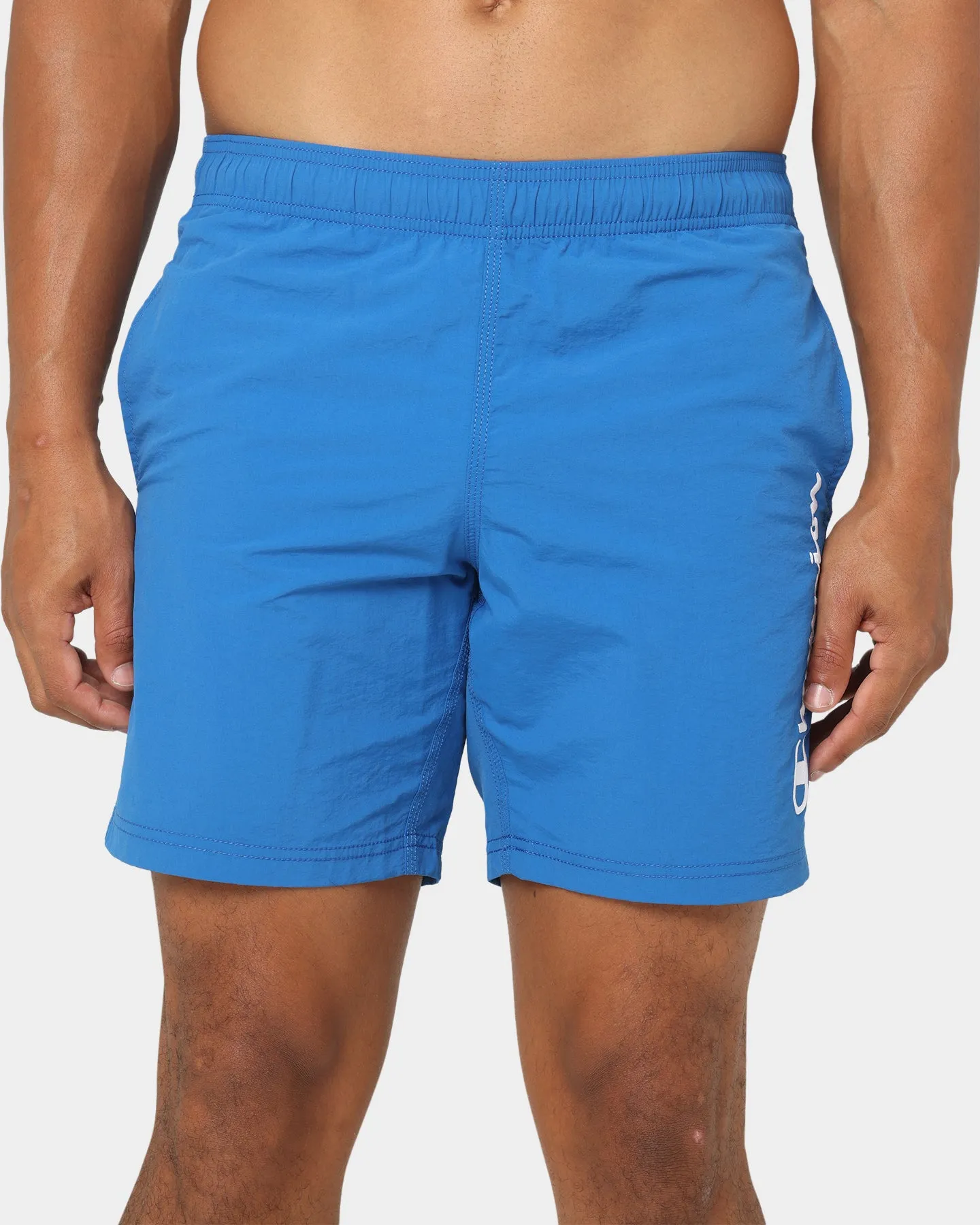 Champion LFS Nylon Shorts Living In Blue/White