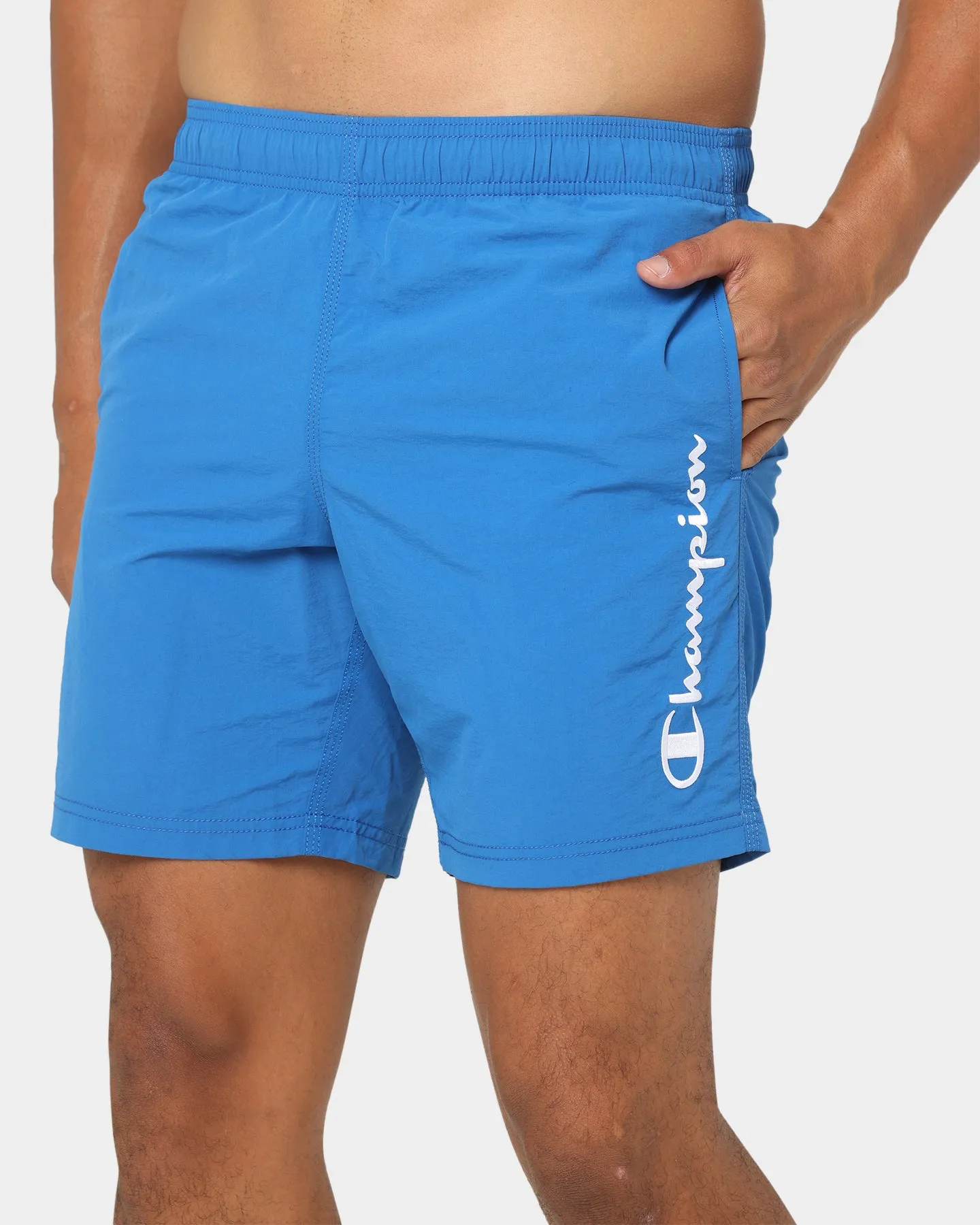 Champion LFS Nylon Shorts Living In Blue/White